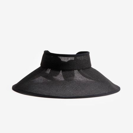 Black woven sun visor 

#LTKSeasonal #LTKfindsunder50 #LTKstyletip