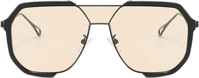 willochra Fashion Oversized Square Women Sunglasses Vintage Punk Men Outdoor Eyewear Shades UV400 | Amazon (US)