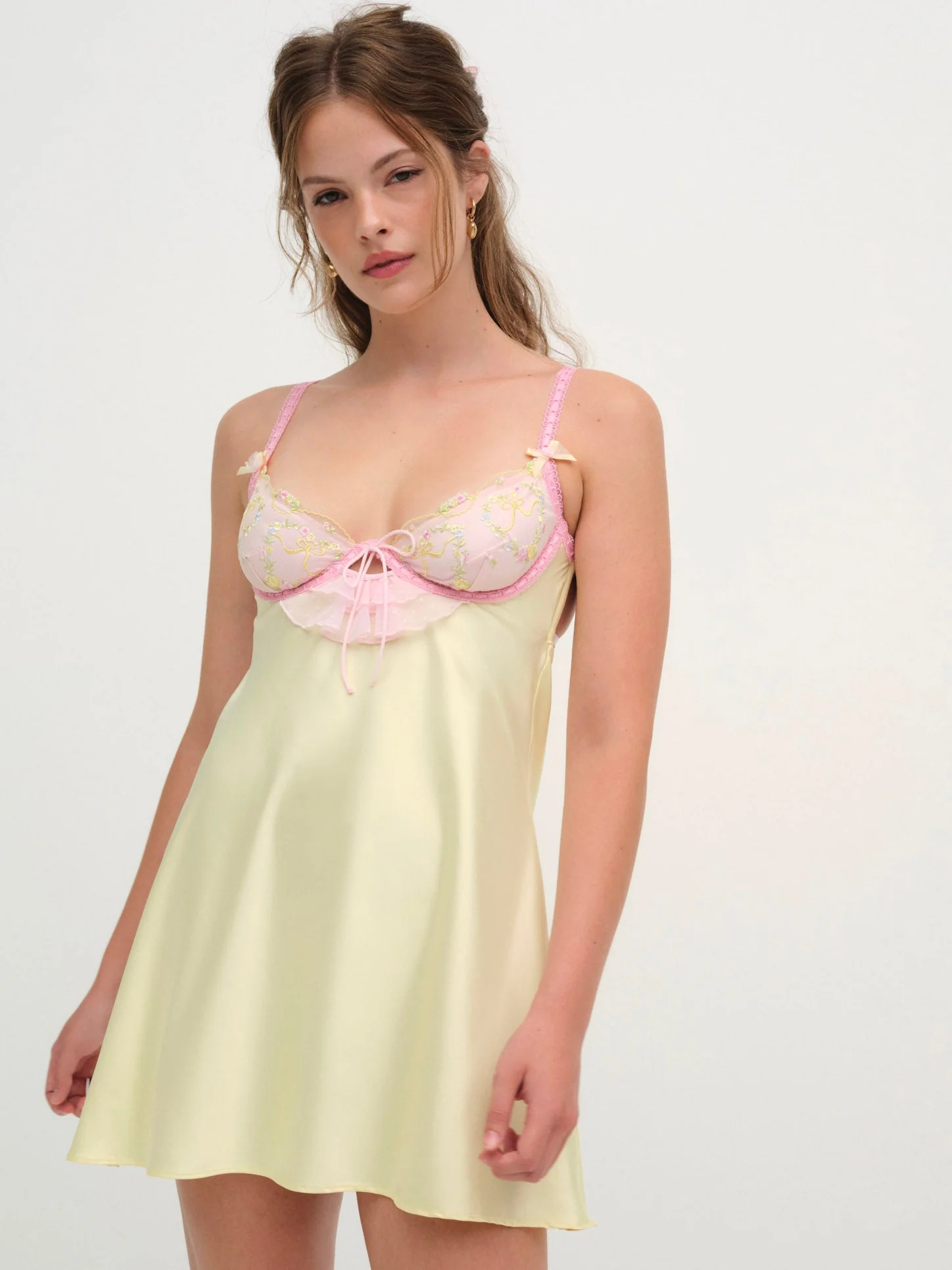 Sunny Bouquet Slip Dress | For Love & Lemons