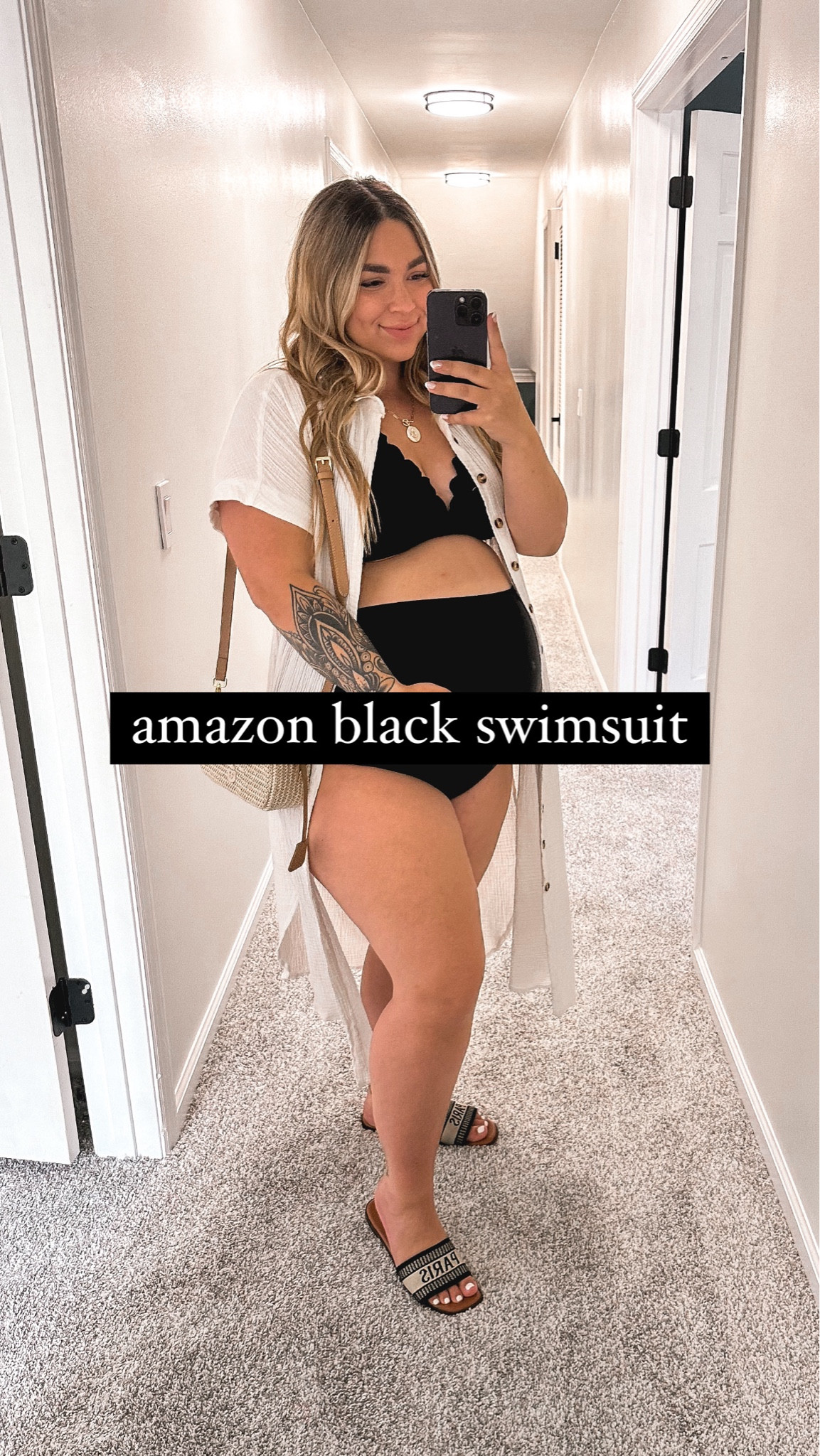 Wearing an XL in the swimsuit, large in the white coverup, sandals fit true to size, use code STYLEDBYLEX on all Walli cases, bag arrives within 8 weeks from DH Gate

#LTKFindsUnder50 #LTKBump #LTKStyleTip