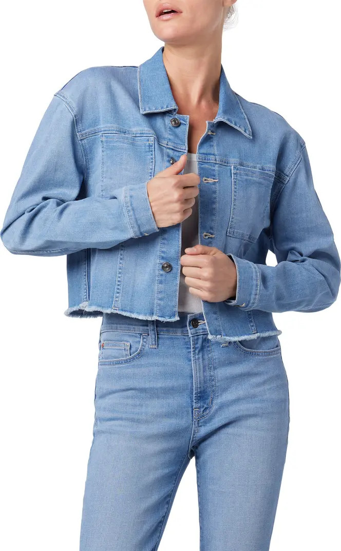 Hudson Jeans Crop Denim Shirt-Jacket | Nordstromrack | Nordstrom Rack