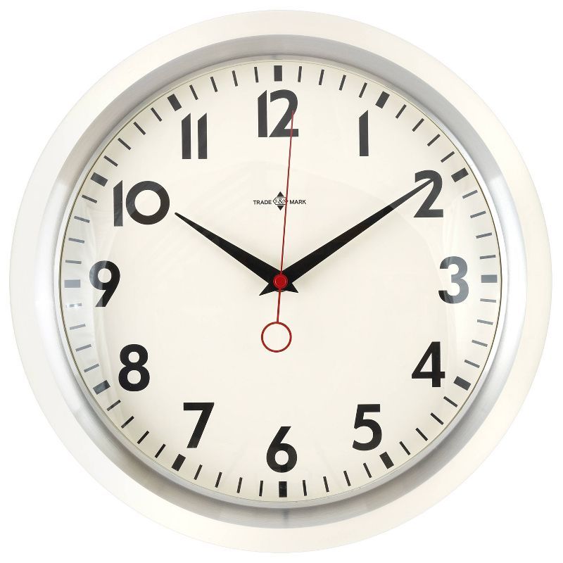 14&#34; Schoolhouse Wall Clock Olive - Threshold&#8482; | Target