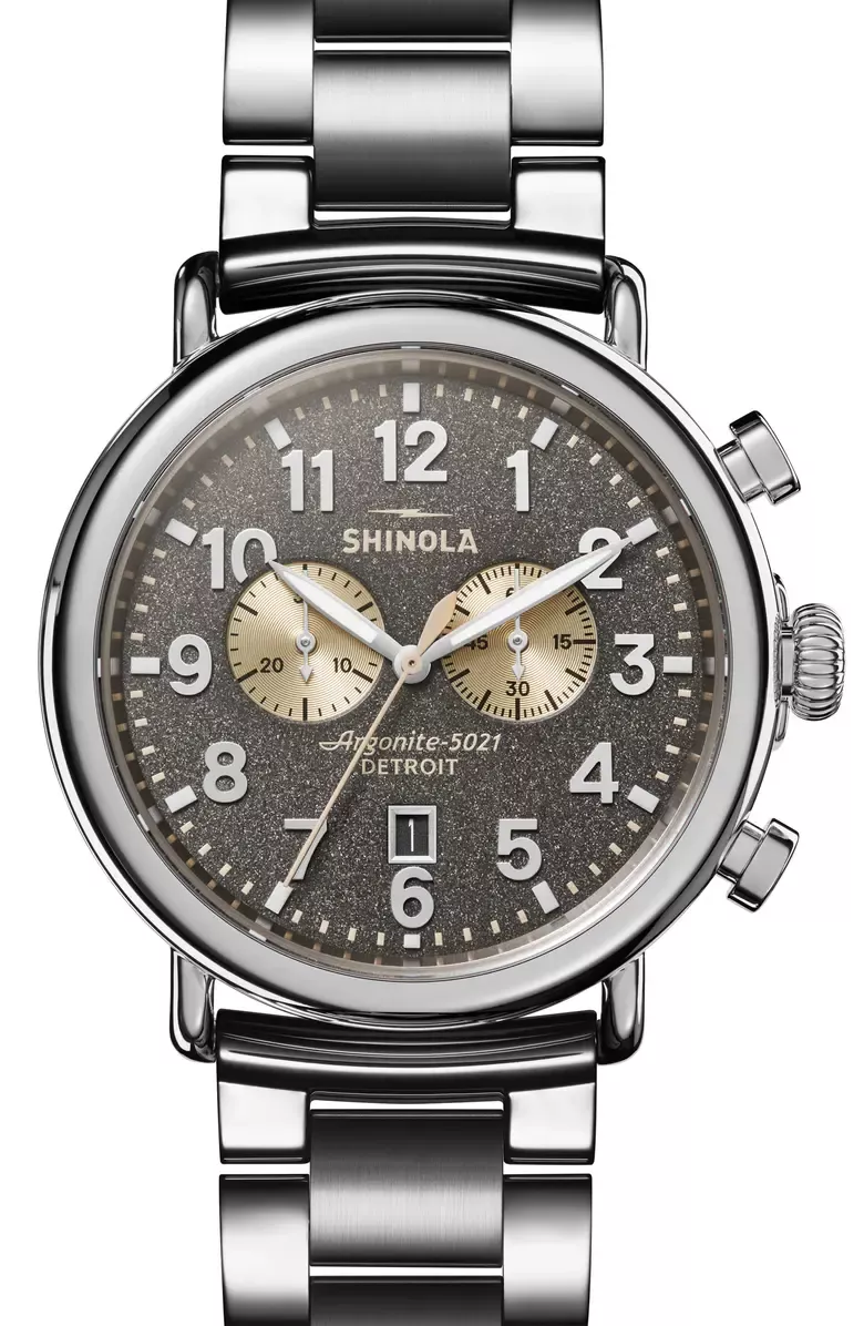 Shinola 'The Runwell Chrono' Bracelet Watch, 47mm | Nordstrom | Nordstrom