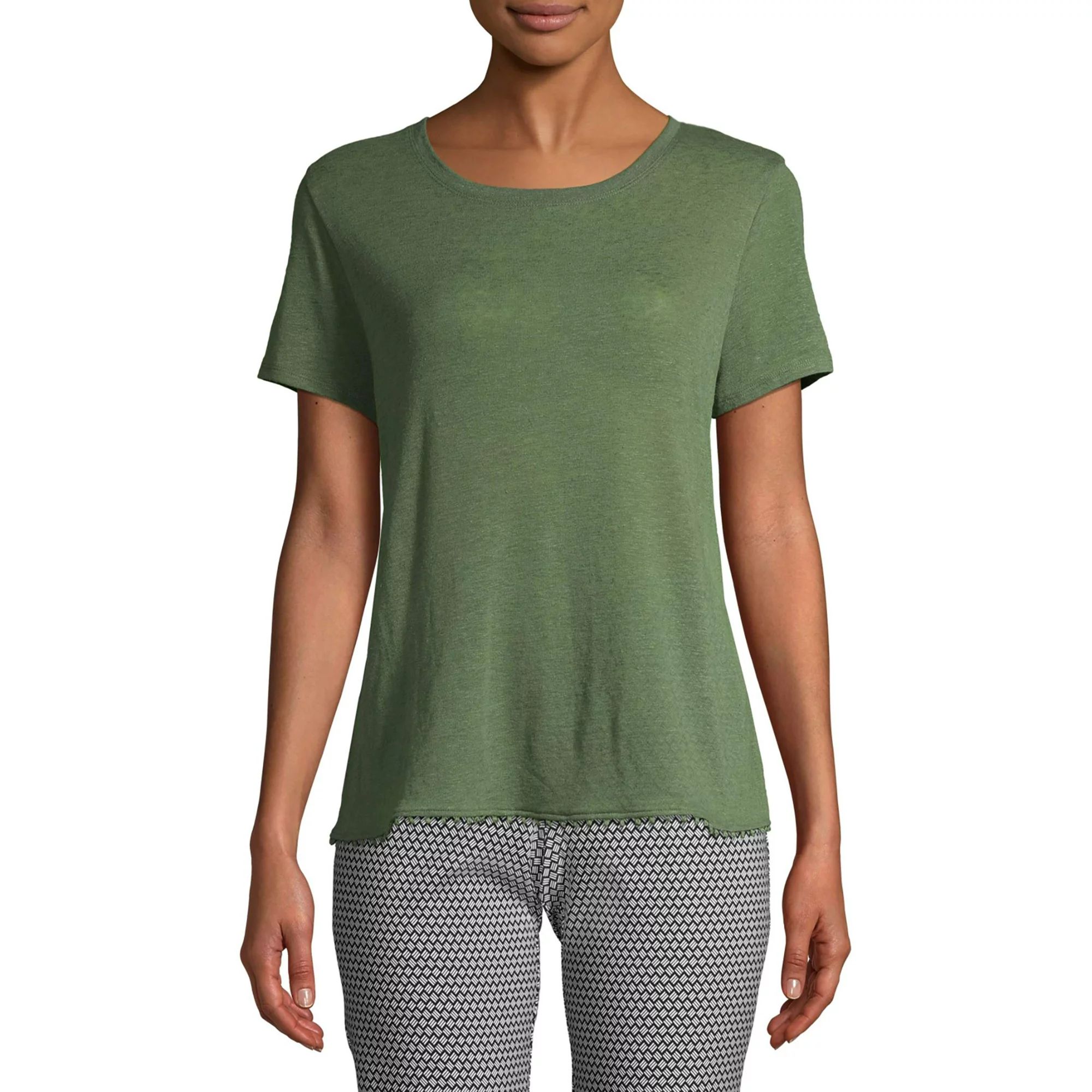 Women's Short Sleeve Pom Pom T-Shirt | Walmart (US)