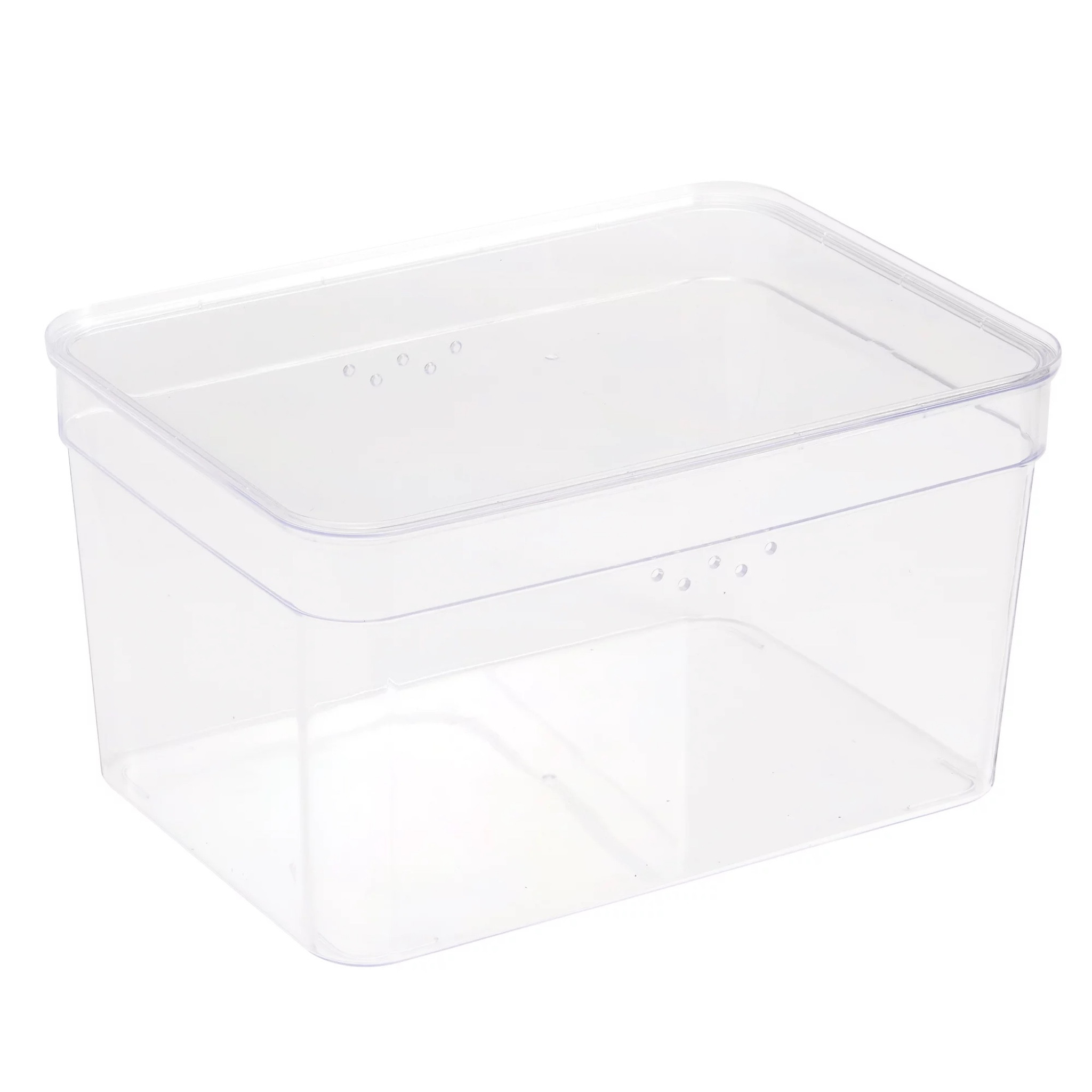 Mainstays Extra Tall Clear Shoe Box with Lid, Plastic