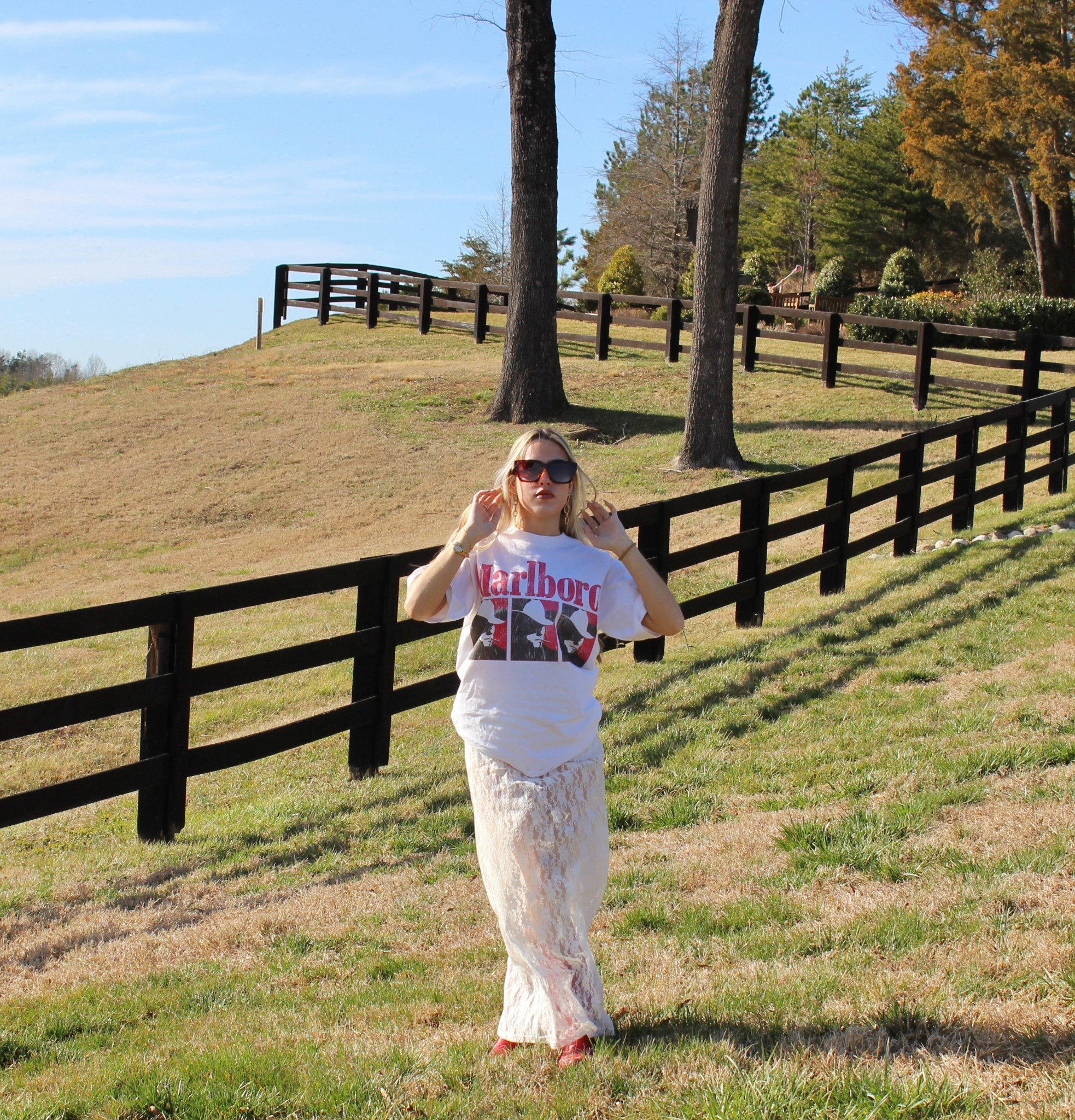 Lace skirts and vintage tees 

#LTKPetite #LTKSpringSale #LTKShoeCrush
