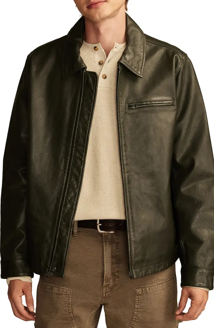 Leather Touring Jacket | Nordstrom