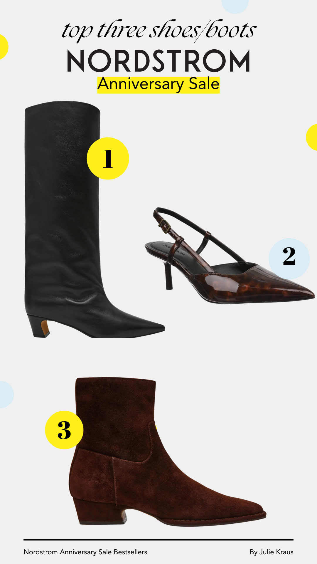 These are the shoes and boots you all loved most during the Nordstrom Anniversary Sale. The top 3 bestsellers and they are selling fast. Nordstrom Anniversary Sale • Bestsellers • Fall Shoes • Fall Boots • NSale 2026 • Stylist Picks 

 #LTKSeasonal #LTKOver40 #LTKSaleAlert