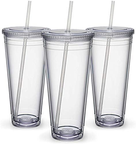 Maars® Insulated Travel Tumblers 32 oz. | Double Wall Acrylic | 3 Pack | Amazon (US)