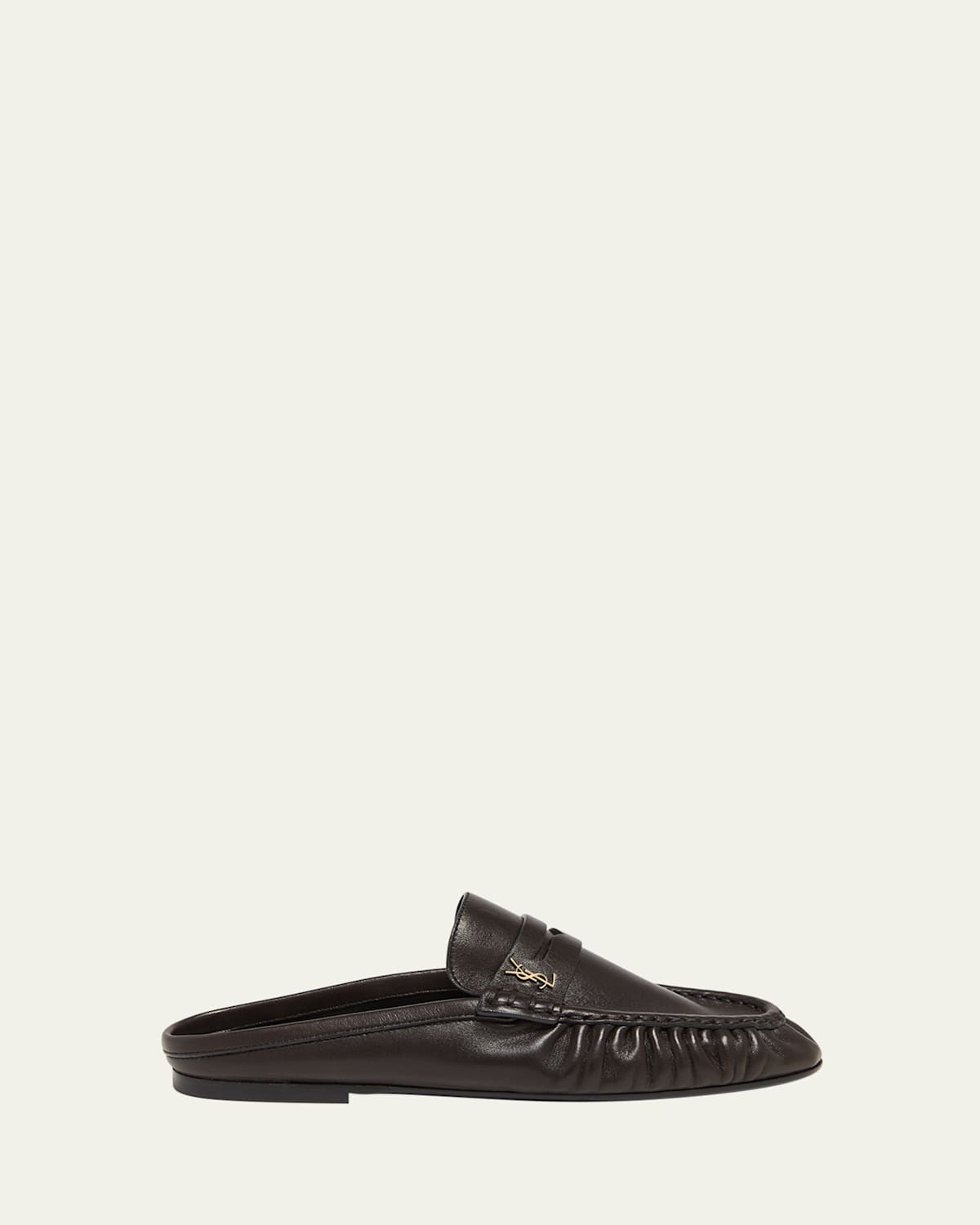 Le Loafer Leather Penny Loafer Mules | Bergdorf Goodman