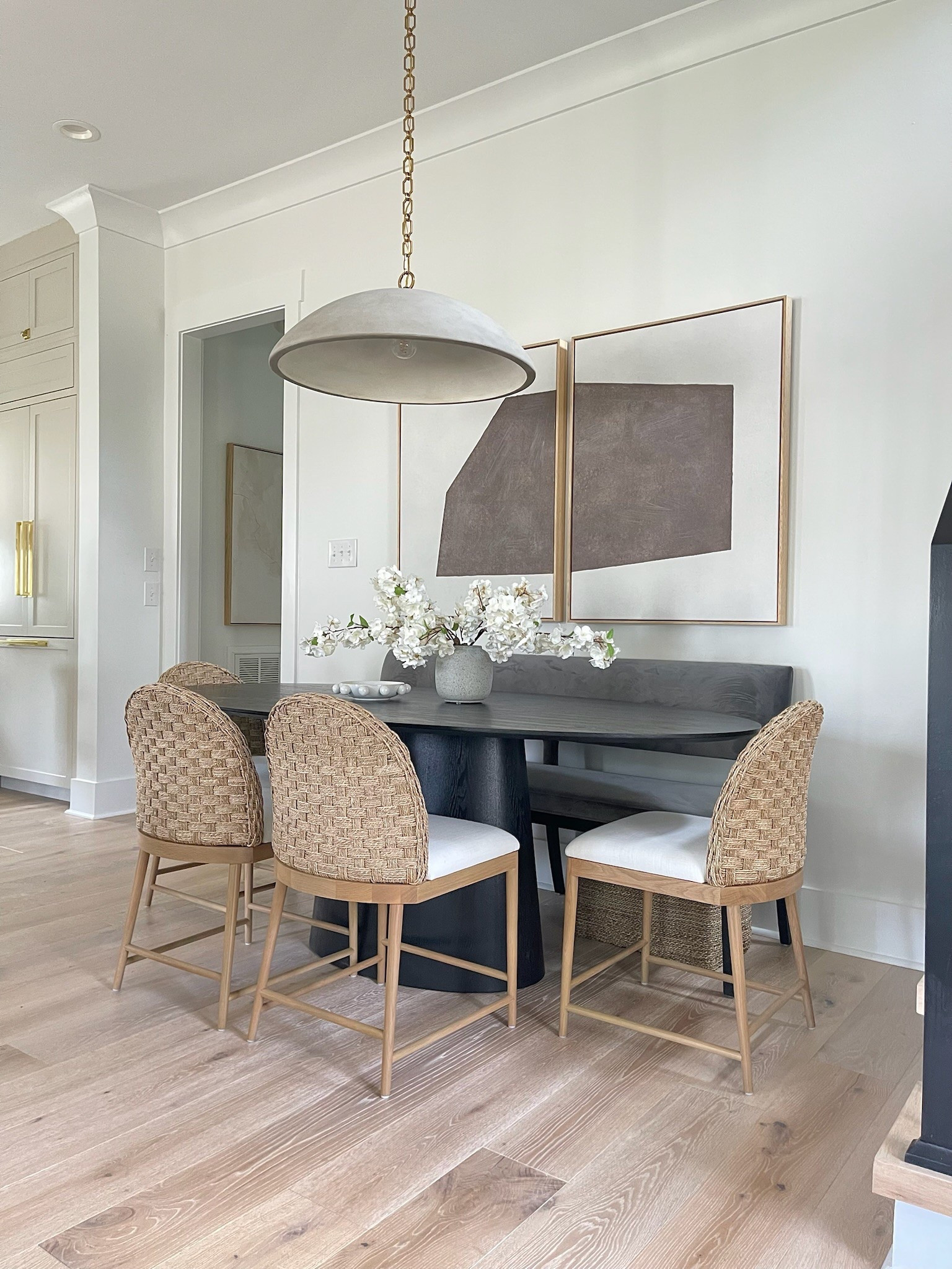 My gray concrete dining pendant is on sale one more day at 20% off!  Mine is the grande at 30” in dia but it does come in a few sizes. My rattan dining chairs are 20% off as well!  And pretty much everything else is on sale also!

#LTKHome #LTKSaleAlert