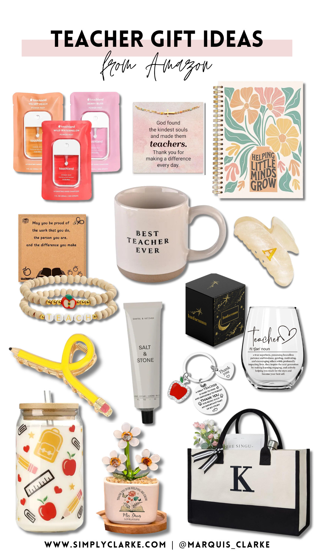 Teacher gifts that are actually worth giving. Practical, cute, and all from Amazon—think everyday classroom staples + a few little upgrades they’ll genuinely use. Easy, affordable, and no guesswork! All linked!

 

 #LTKselfcare #LTKSeasonal #LTKKids
