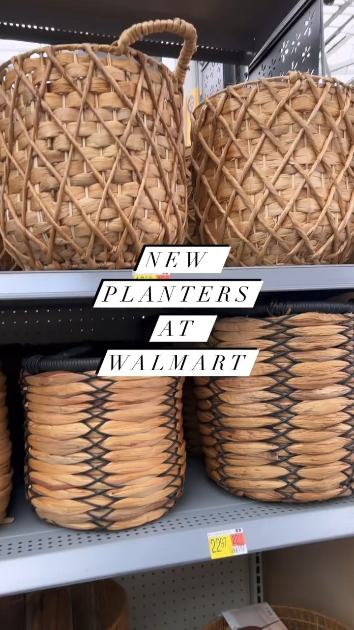 Walmart Planters - New Walmart finds - Walmart spring finds 

#LTKhome #LTKSeasonal #LTKstyletip