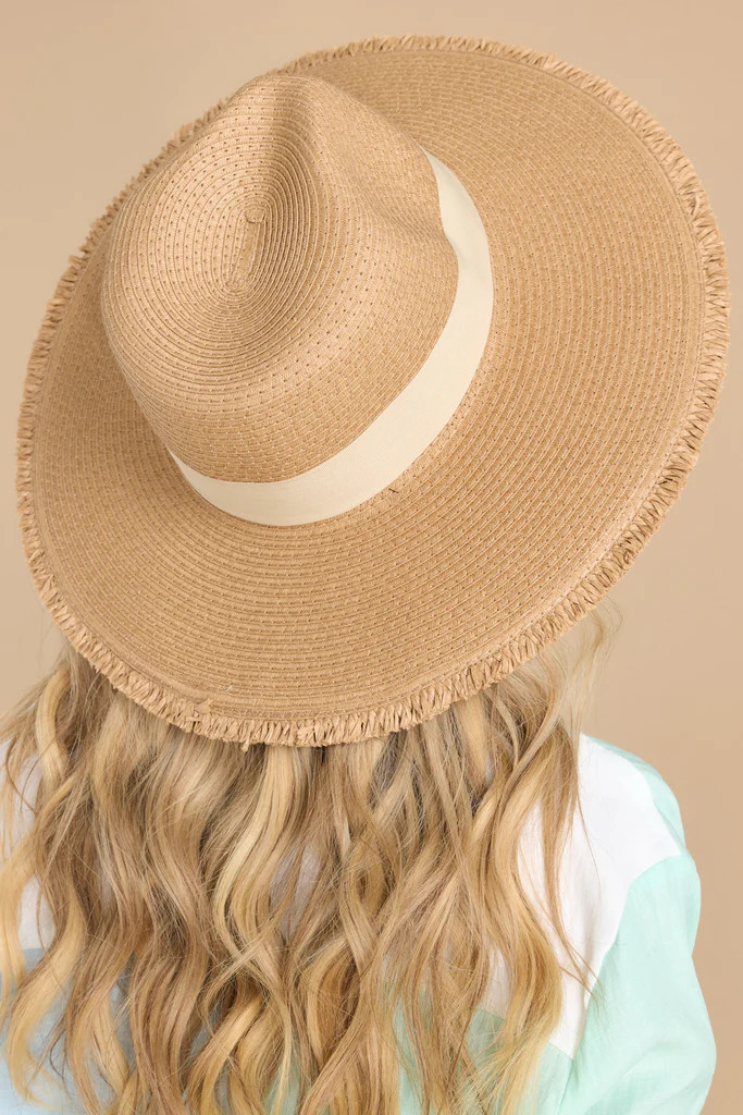 Gorgeous Garden Tan Hat | Red Dress 