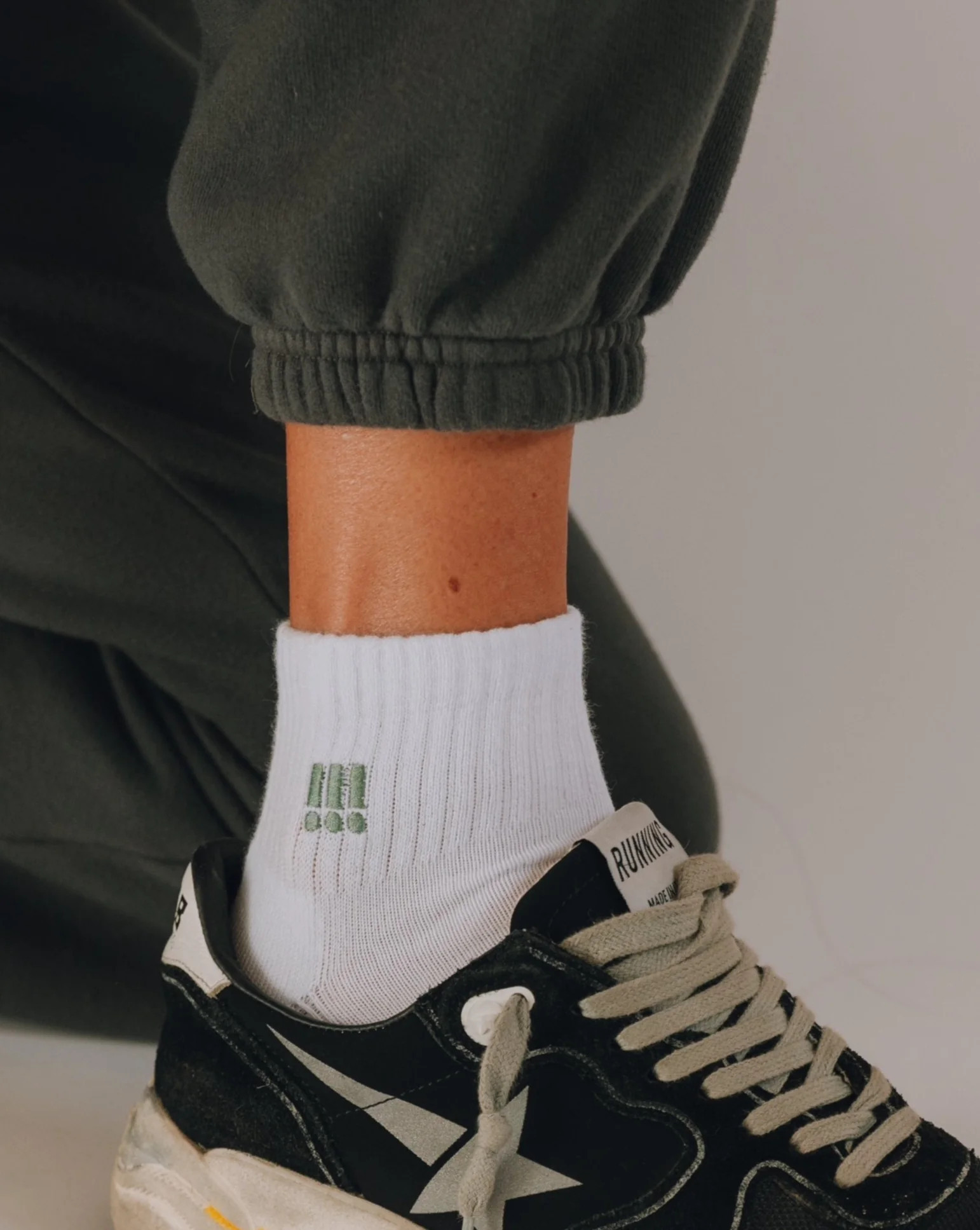 !!! Socks- White | Daily Drills