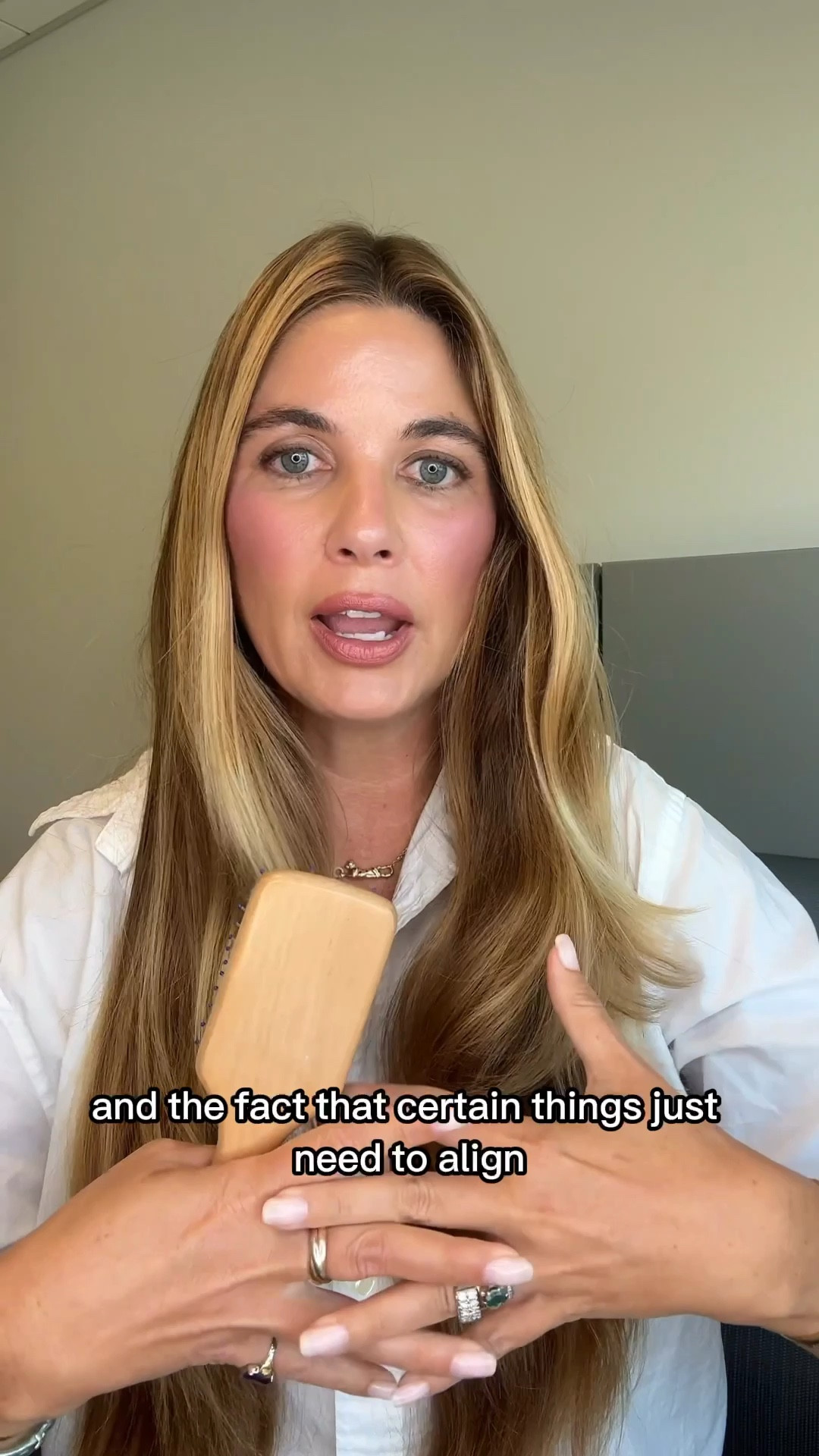 I hope this to speaks to you too! 
Shirt: medium 
Sea glass and Sisley brush for hair 
Lip liner: brownie nude 
Lipstick: Armani 503
Lip gloss: Cle de Peau calanthe Orchid 
Foundation: Dior 3WO 

#LTKFindsUnder50 #LTKBeauty #LTKWorkwear