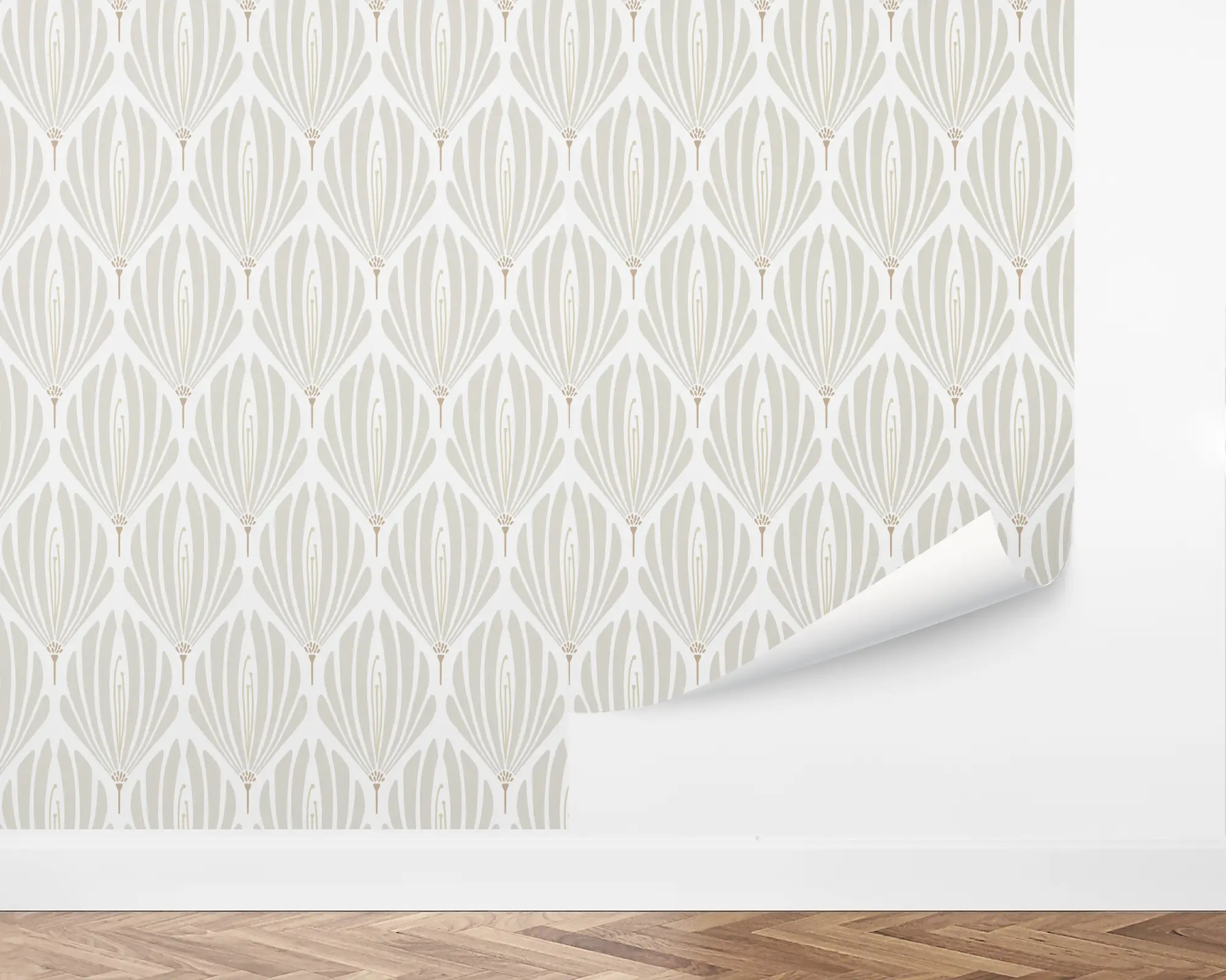 Fanning Florals Wallpaper | Love vs. Design