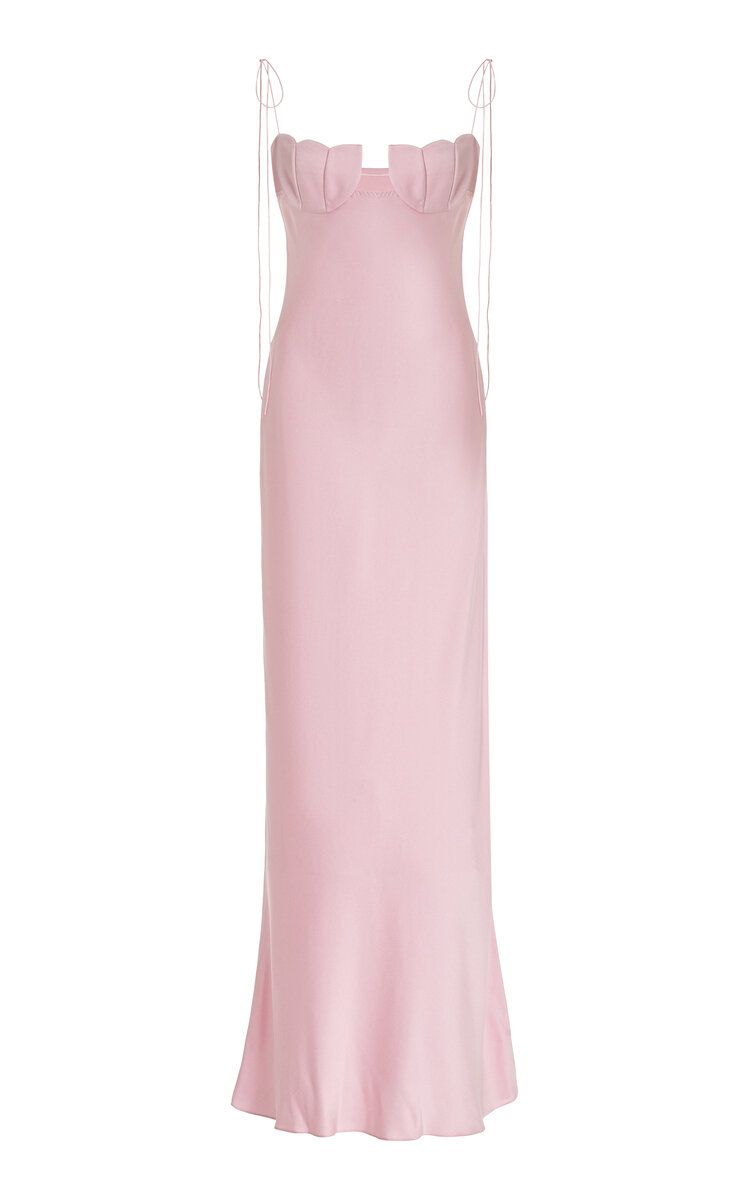 Exclusive Tulip Satin Maxi Dress | Moda Operandi (Global)