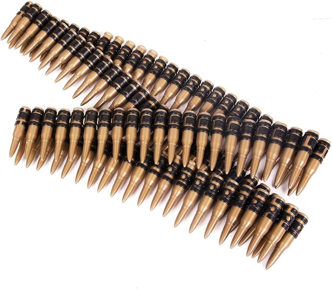Kangaroo 60 Inches Plastic Fake Bullet Belt for Men and Women - Army Soldier Military Ammo Costum... | Amazon (US)
