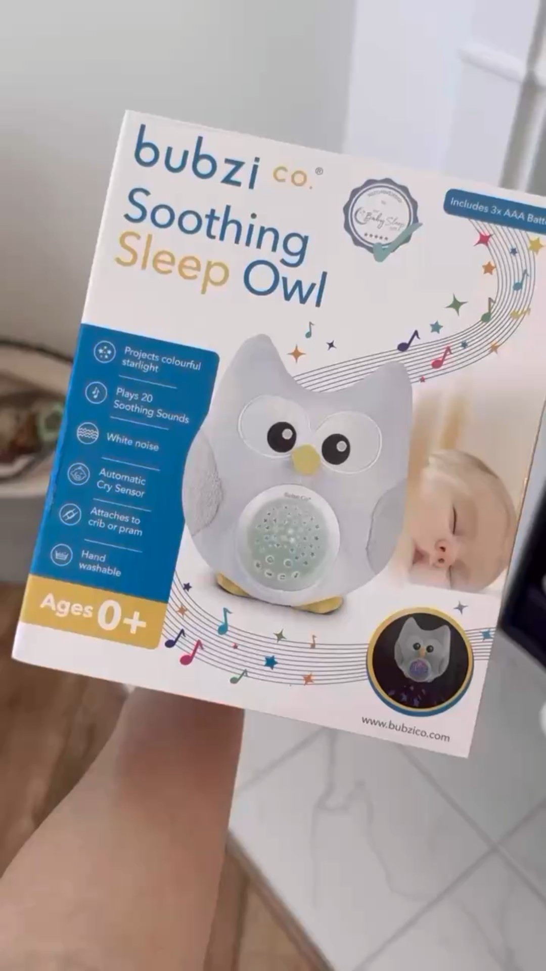 This Bubzi soothing sleep owl is a lifesaver for bedtime 💤 Plays lullabies, projects stars, and helps little ones drift off peacefully. A must-have for the nursery! 🦉✨ #AmazonBaby #SleepEssentials #LTKBaby #NurseryFinds