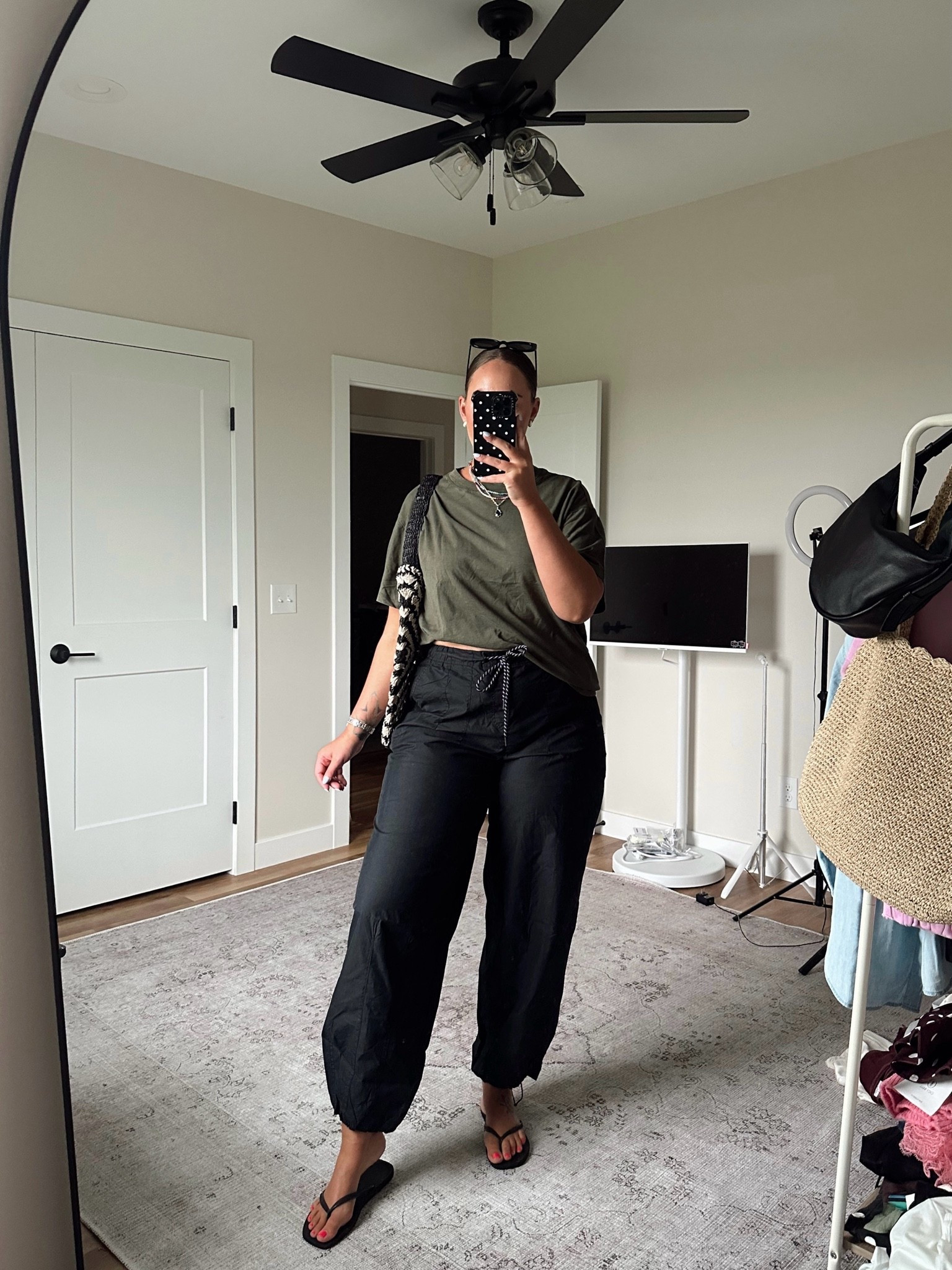 Aerie tshirt - large
Aerie pants - large long

Aerie real, aerie new arrivals, aerie outfits, 
Tall girl fashion, size 14 summer outfit, midsize fashion, midsize mom style, casual summer outfit, summer outfit inspiration, tall women clothing, everyday outfit ideas, mom outfit ideas for summer, summer outfits 2026 women, midsize summer outfits, casual mom outfits, casual outfit ideas, casual shorts outfits, cozy fall outfits,

#LTKootd #LTKMidsize #LTKTall