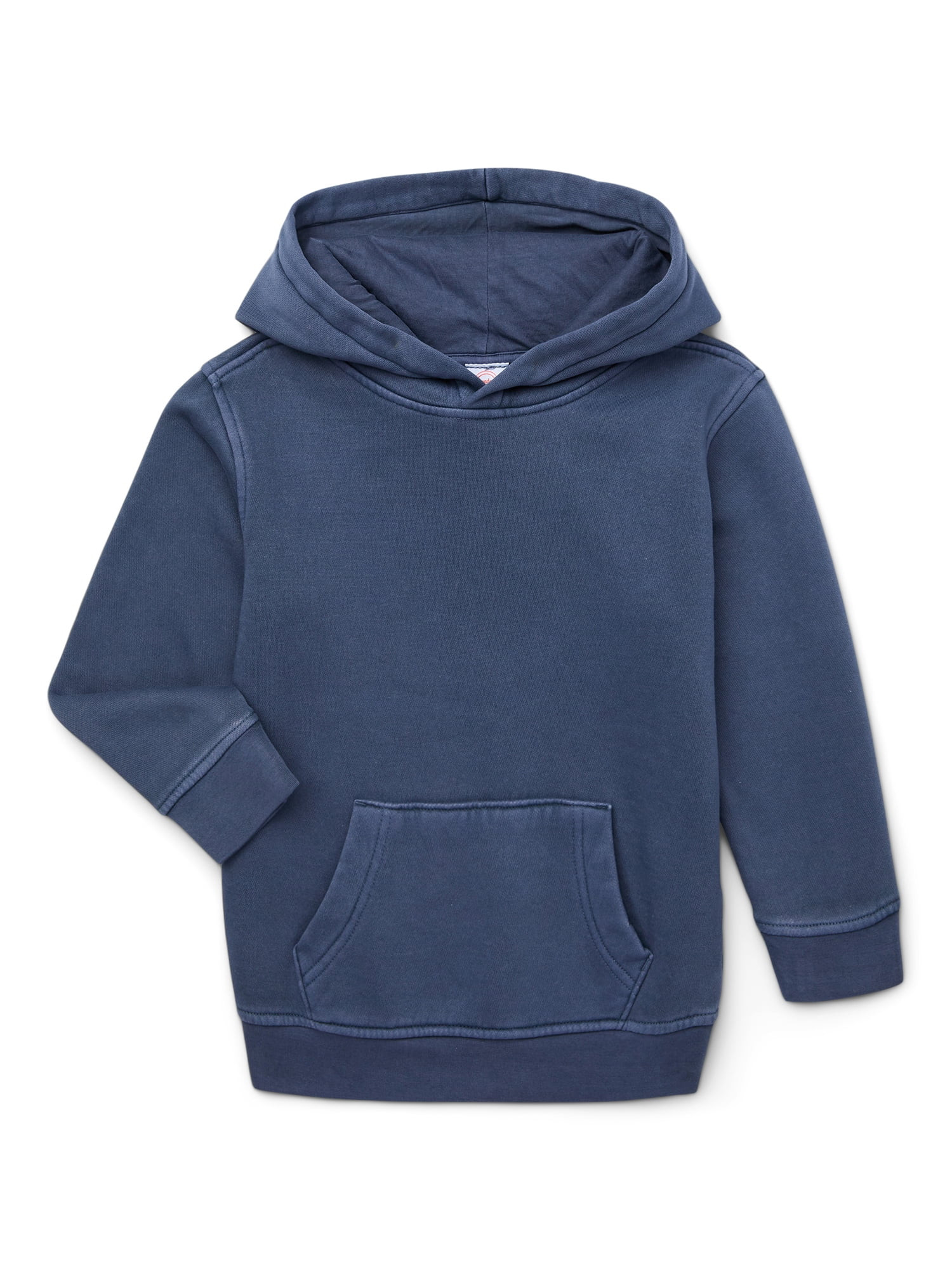 Wonder Nation Boys Pullover Fleece Hoodie with Long Sleeves, Sizes 4-18 & Husky | Walmart (US)