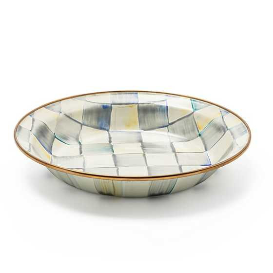 Sterling Check Pie Plate | MacKenzie-Childs