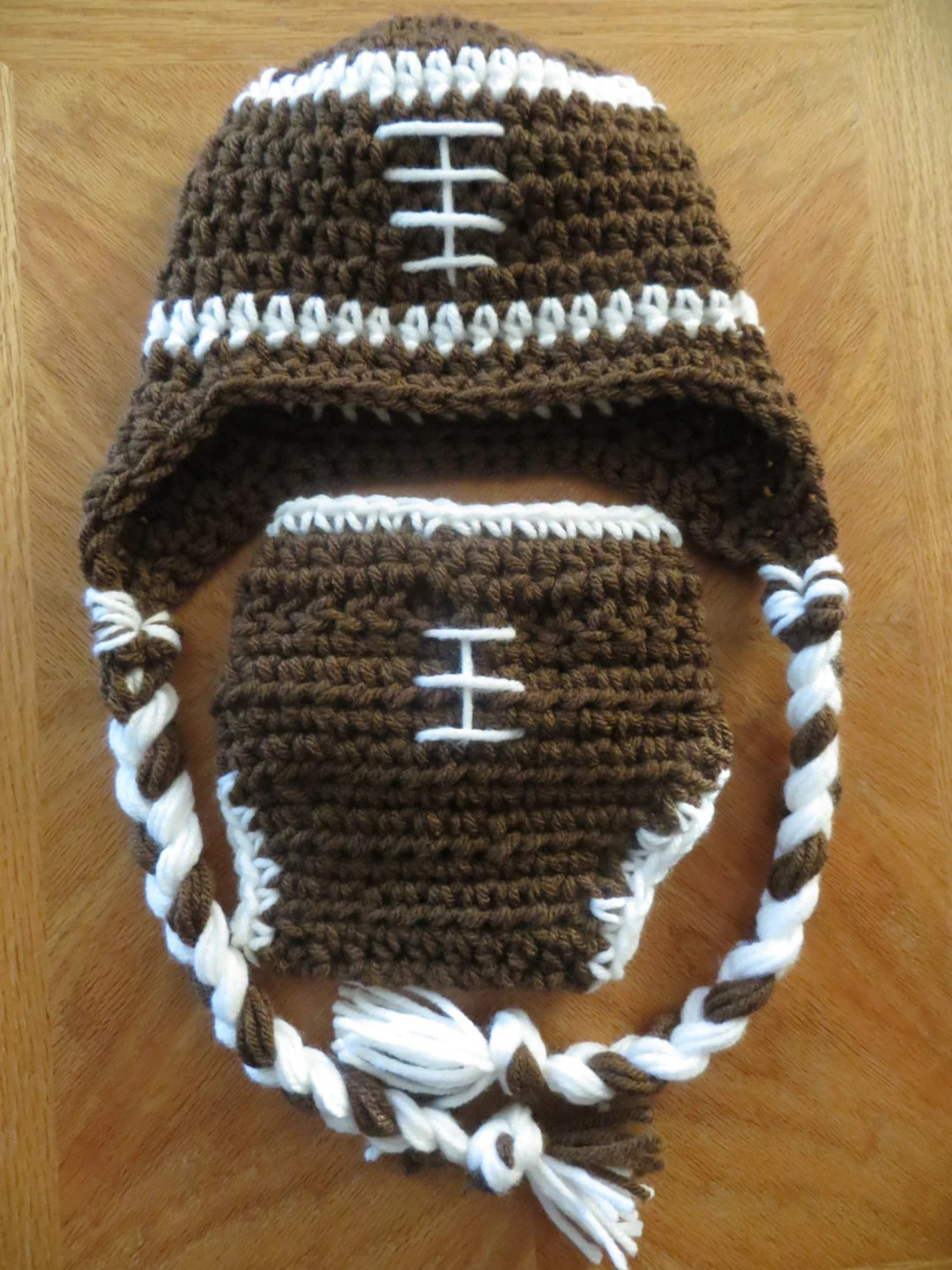 FOOTBALL Hat Set baby boy Photo Props preemie, newborn - 12 months, bringing home baby outfit, ba... | Etsy (US)