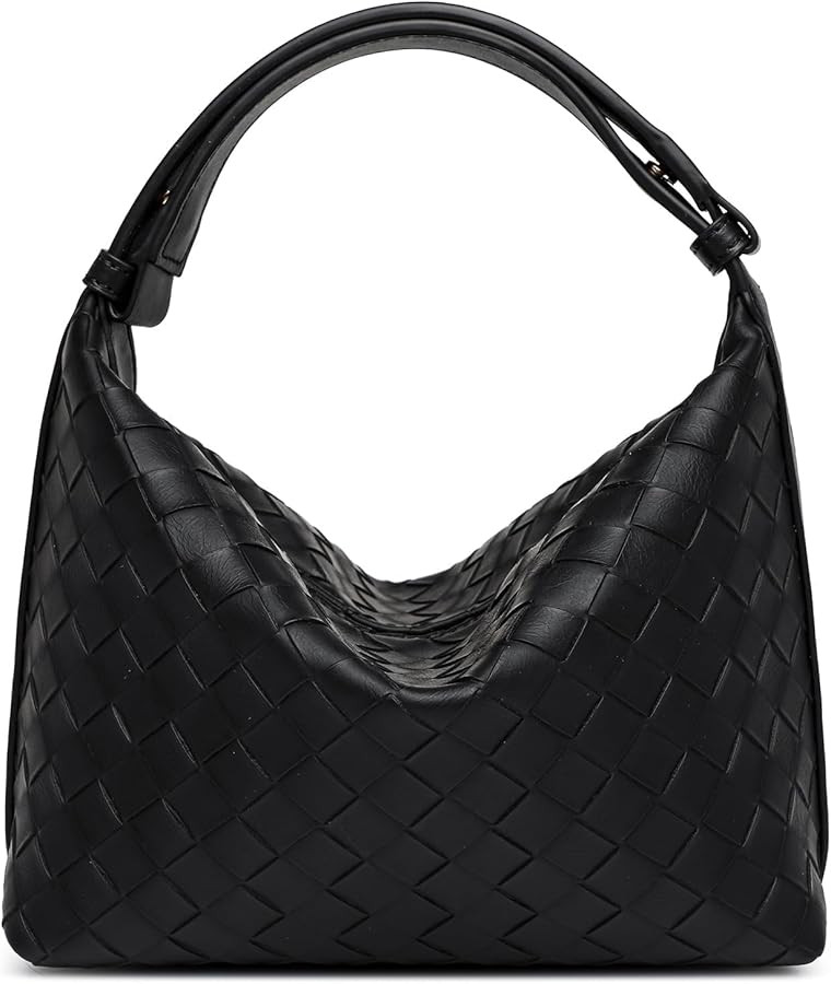 Woven Bags for Women Vegan Leather Shoulder Bag Women Handmade Purses and Handbags Trendy Underar... | Amazon (CA)