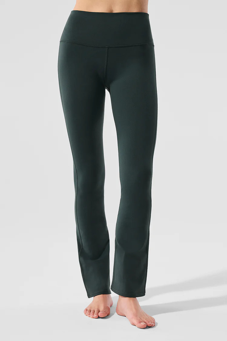 Airbrush High-Waist 7/8 Bootcut Legging - Black | Alo Yoga (US)