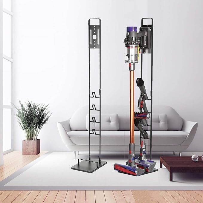 Vacuum Stand for Dyson V15 Detect V11 V10 V8 V7 V6,Stable Metal Storage Bracket Stand Holder for ... | Amazon (US)