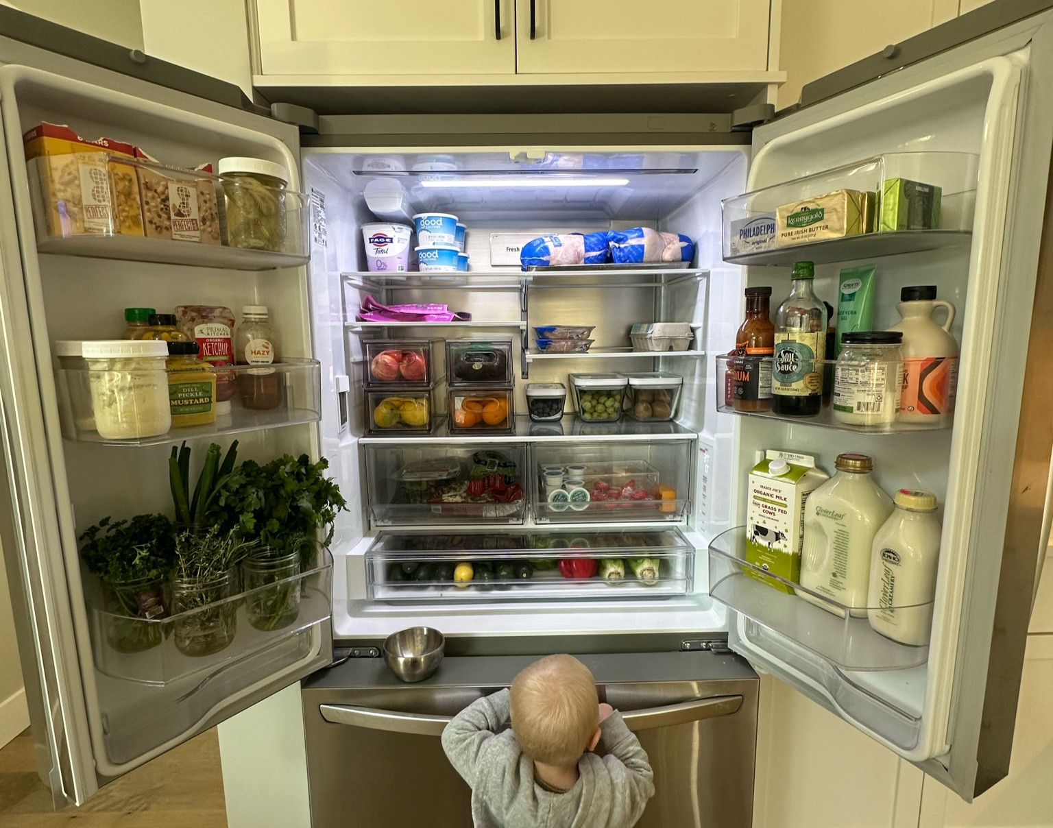 Some of my favorite items to keep my fridge organized and my food the freshest!