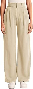 NIMIN High Waisted Work Pants for Women Business Casual Outfits 2025 Office Dress Pants Trousers ... | Amazon (US)