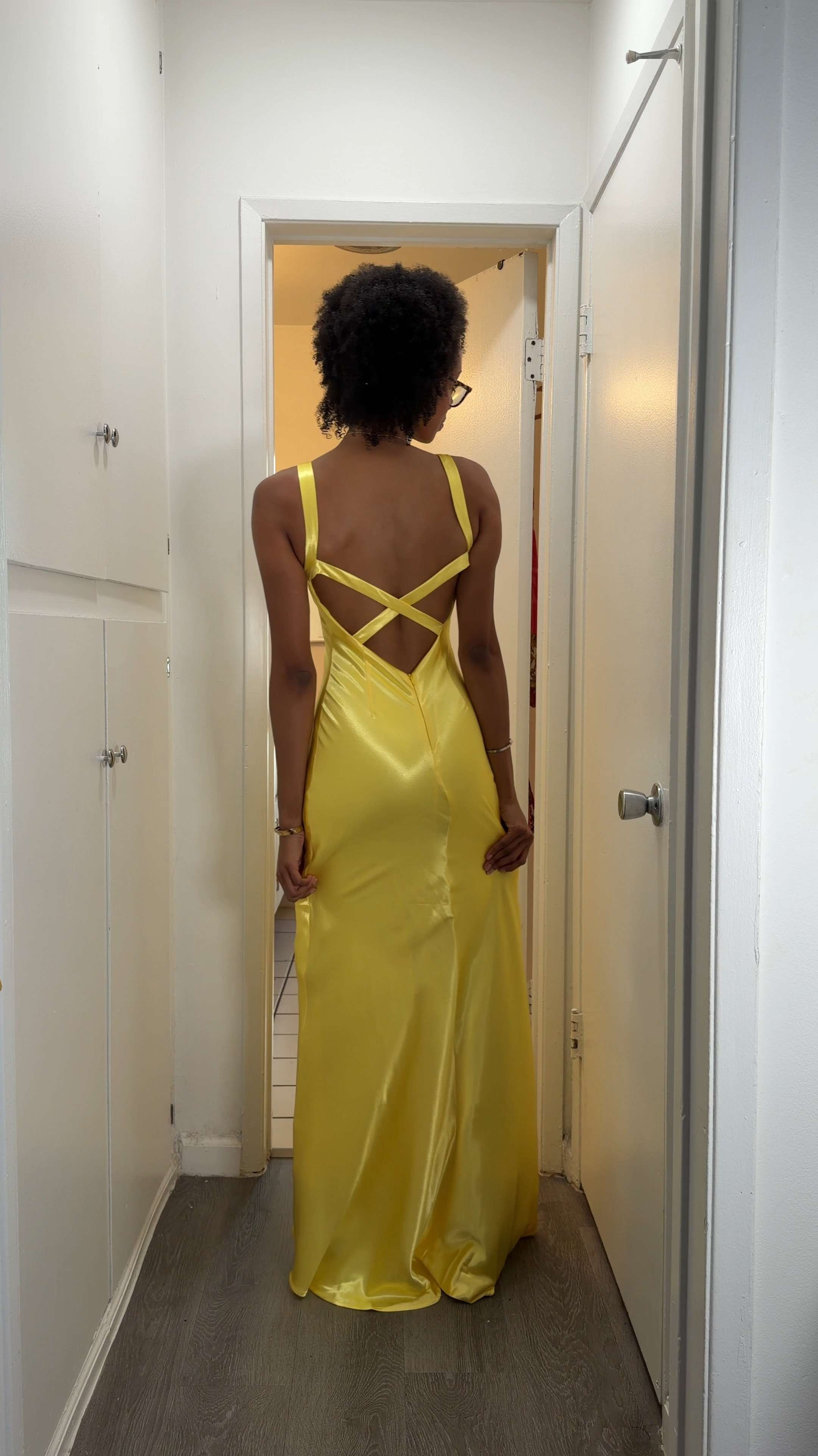 floral dress: runs a tiny big in waist but i wouldn't have sized down - size small

blue dress: runs a bit bigger in chest (not an issue) - size small

black dress: true to size - size small

yellow dress: true to size, but i could have sized up (bit tight in back) - extra small 

 #LTKNYFW #LTKgrwm #LTKSaleAlert