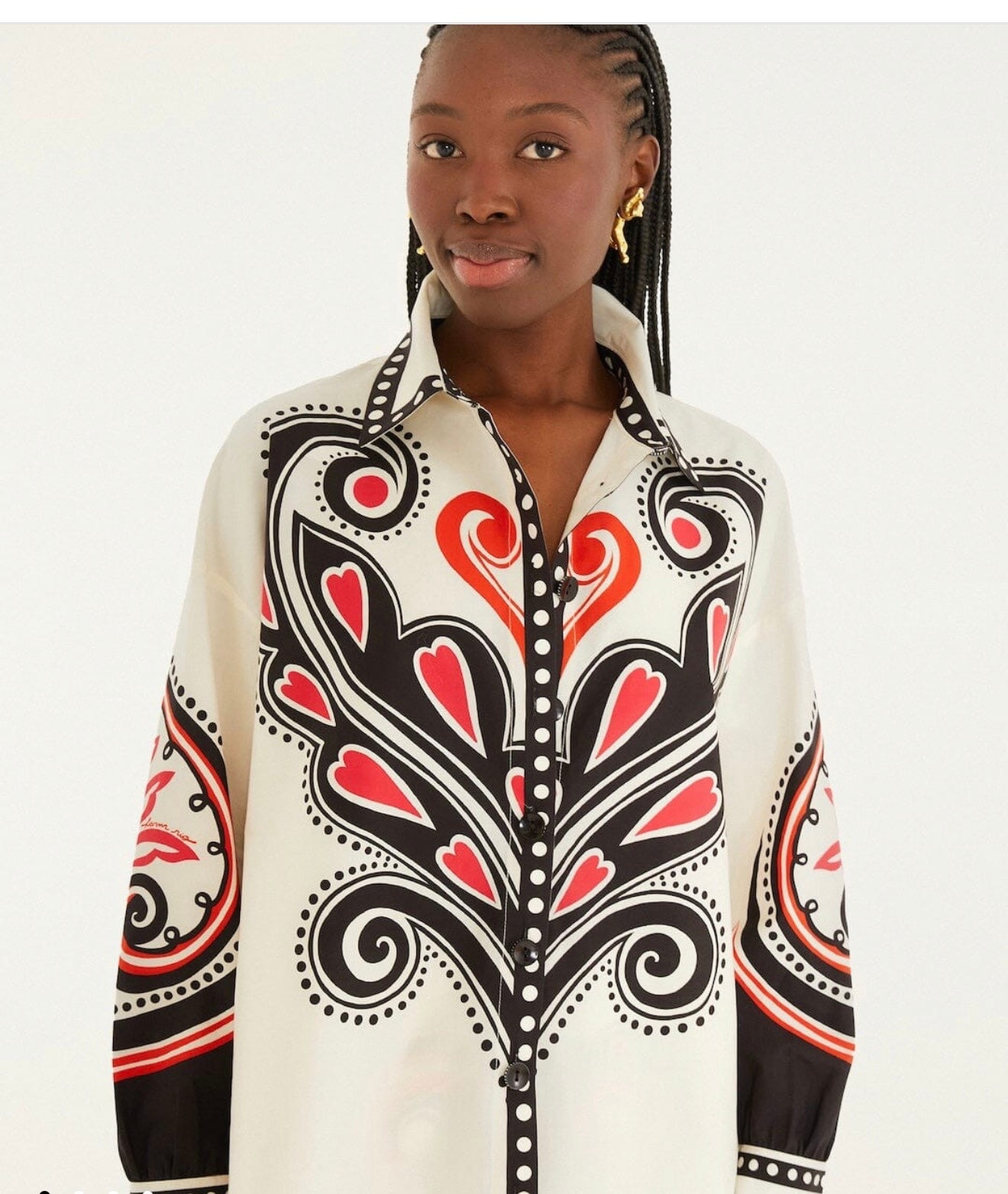 Farm Rio Off-White Graphic Ainika Organic Cotton Shirt

Embrace effortless charm with the Off-White Graphic Ainika Organic Cotton Shirt from FARM Rio. Crafted in soft, GOTS-certified organic cotton, this top features a crisp collar neckline and a vibrant graphic print that

#LTKTravel #LTKootd #LTKWorkwear