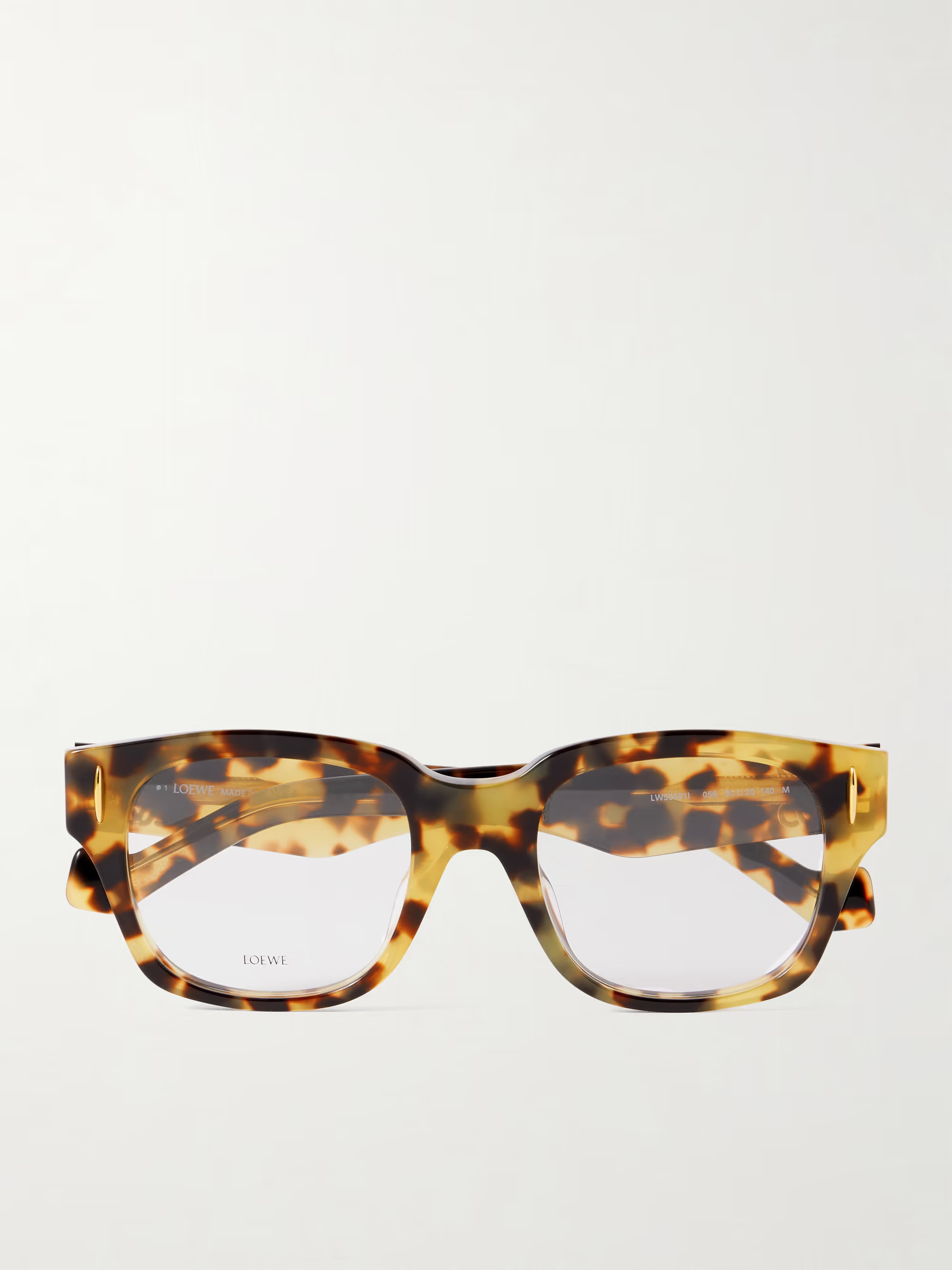 Anagram square-frame tortoiseshell acetate optical glasses | NET-A-PORTER (UK & EU)