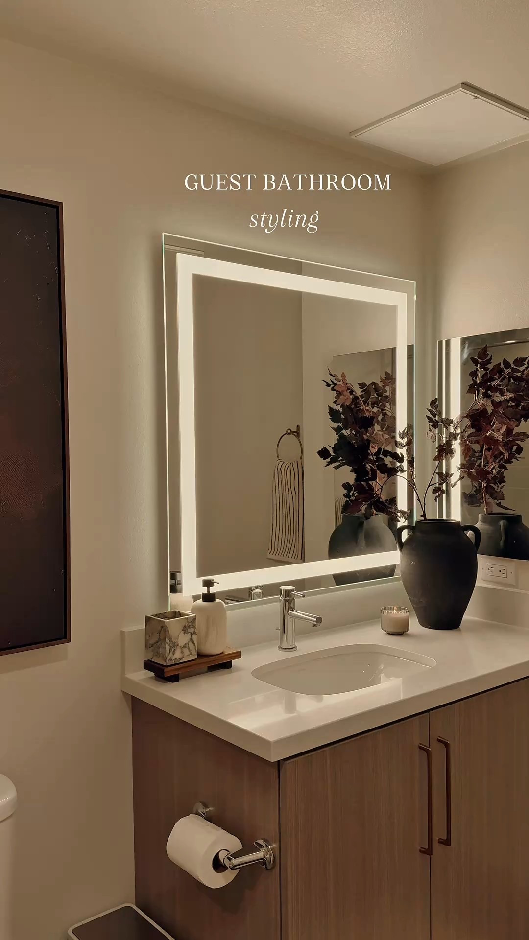Guest bathroom styling✨ 

#guestbathroom #bathroomdetails #bathroomstyling

#LTKSeasonal #LTKHome #LTKStyleTip