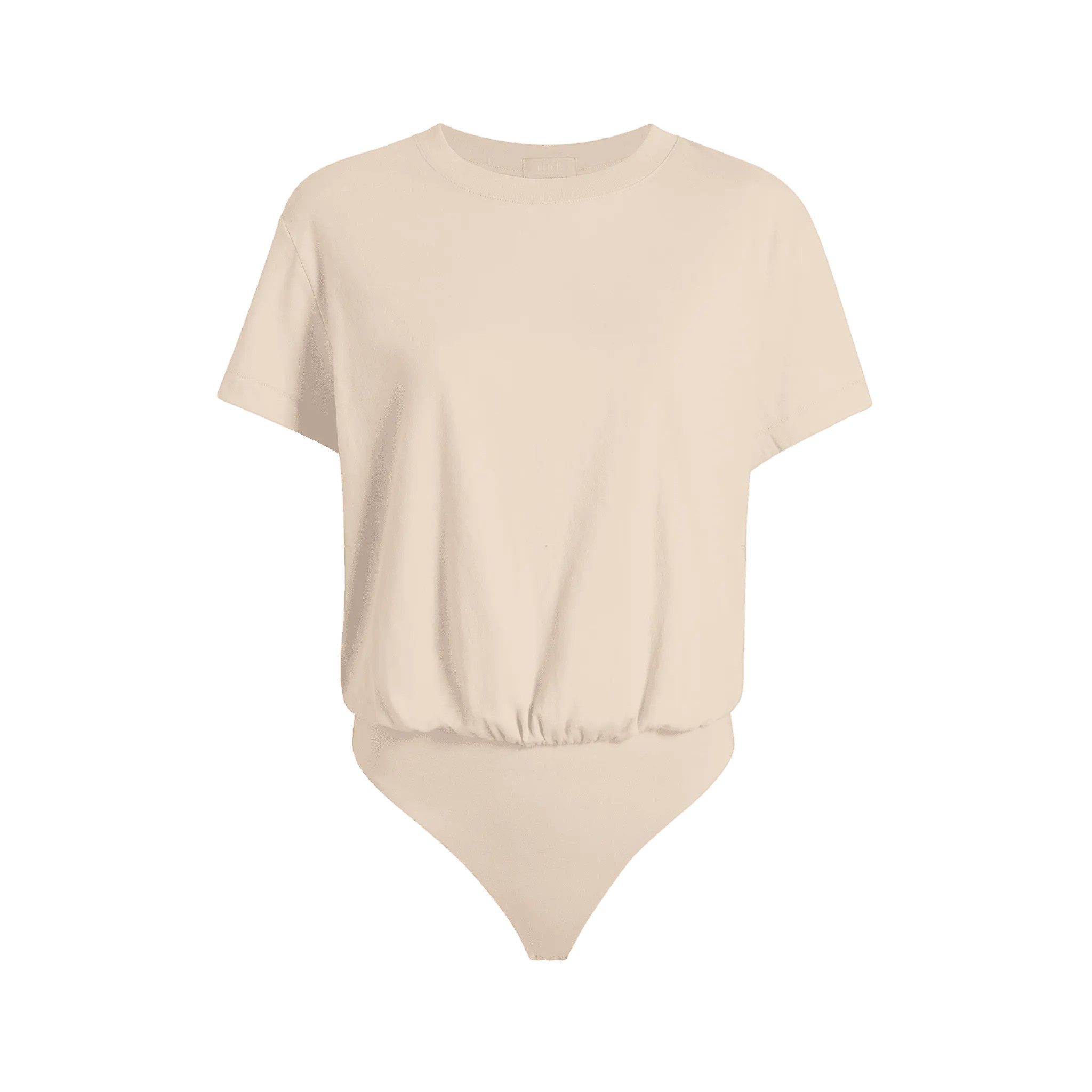 Everyday T-Shirt Bodysuit | Bone - nuuds | nuuds