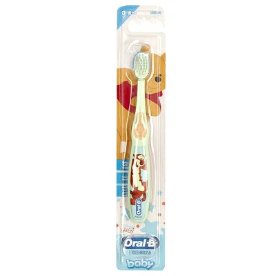 Oral-B, Toothbrush, Extra Soft, 0-3 Years, Disney Baby, 1 Toothbrush | iHerb