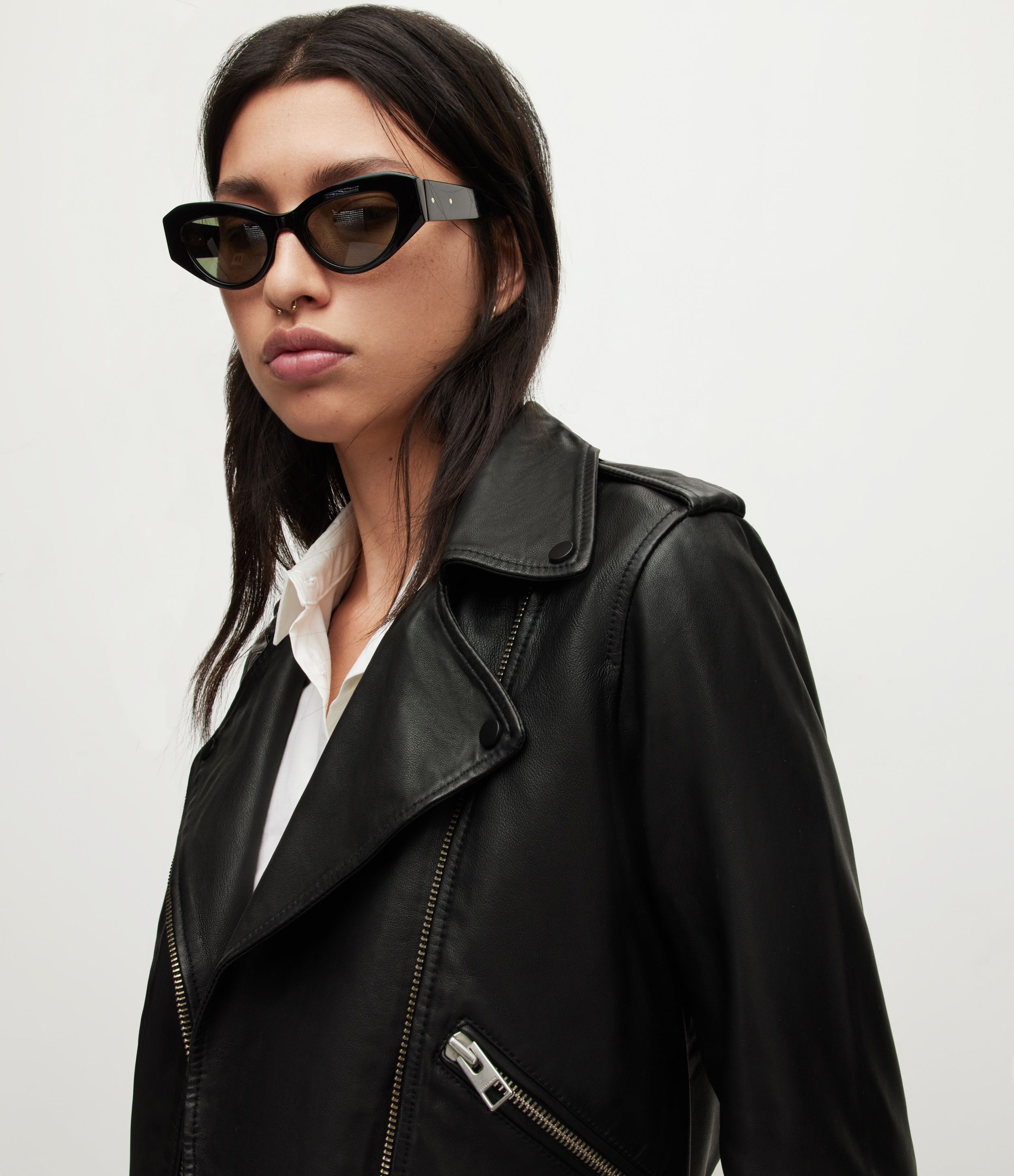 Balfern Leather Biker Jacket | AllSaints US