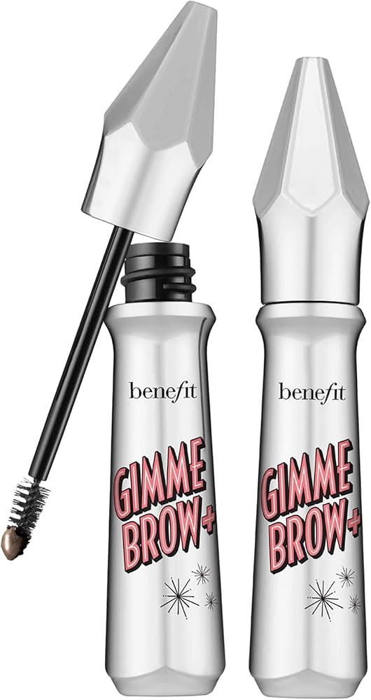 Benefit Gimme Brow+ & Go Duo Brow-Volumizing Fiber Gel #3 Neutral Light Brown 2×0.1 Ounce | Amazon (US)
