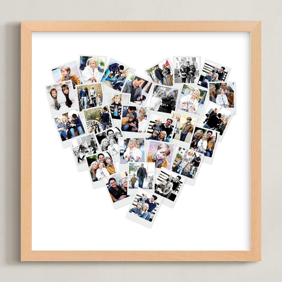 Heart Snapshot Mix® Photo Art | Minted