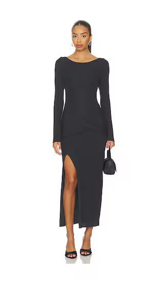 Arwyn Sweater Dress in Charcoal | Revolve Clothing (Global)