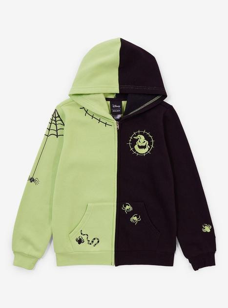 Disney The Nightmare Before Christmas Oogie Boogie Color Block Youth Hoodie - BoxLunch Exclusive | BoxLunch