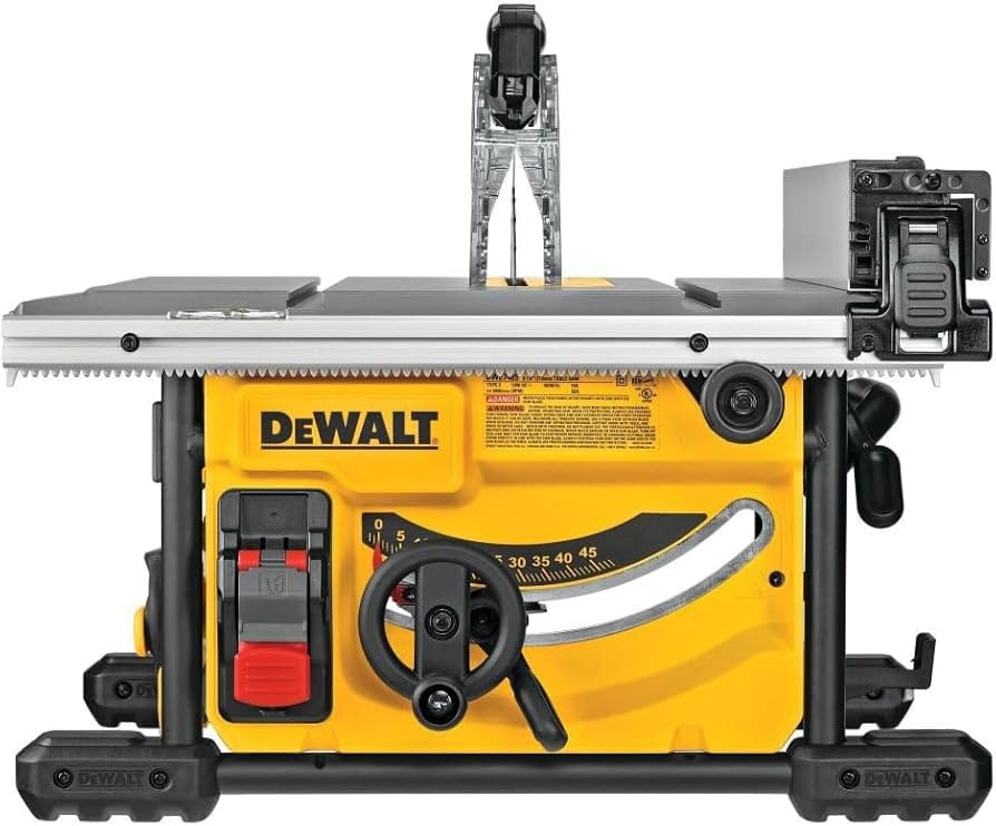 DEWALT 15 Amp 8-1/4 in. Compact Portable Jobsite Table Saw (DWE7485) | Amazon (US)