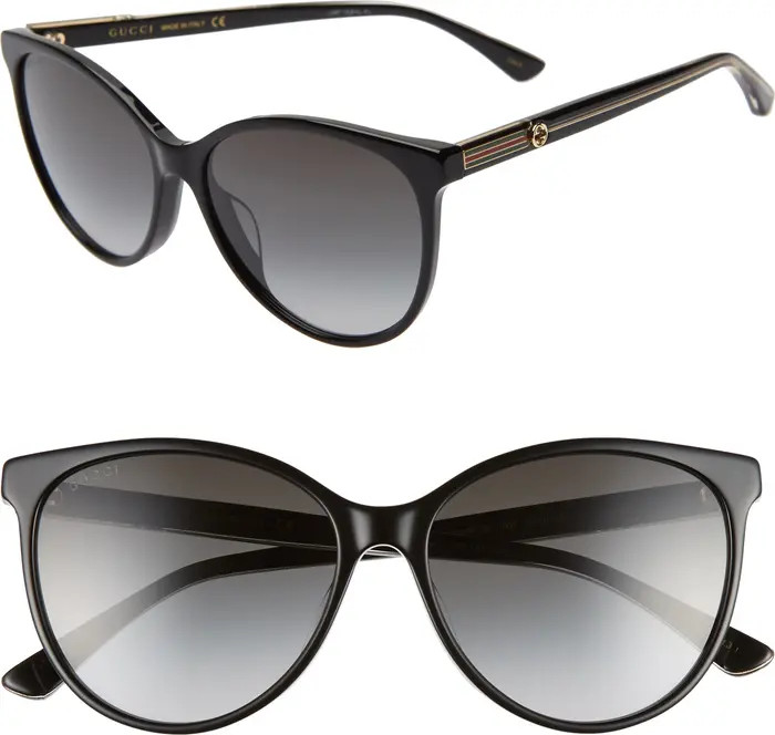 Gucci 57mm Cat Eye Sunglasses | Nordstrom | Nordstrom