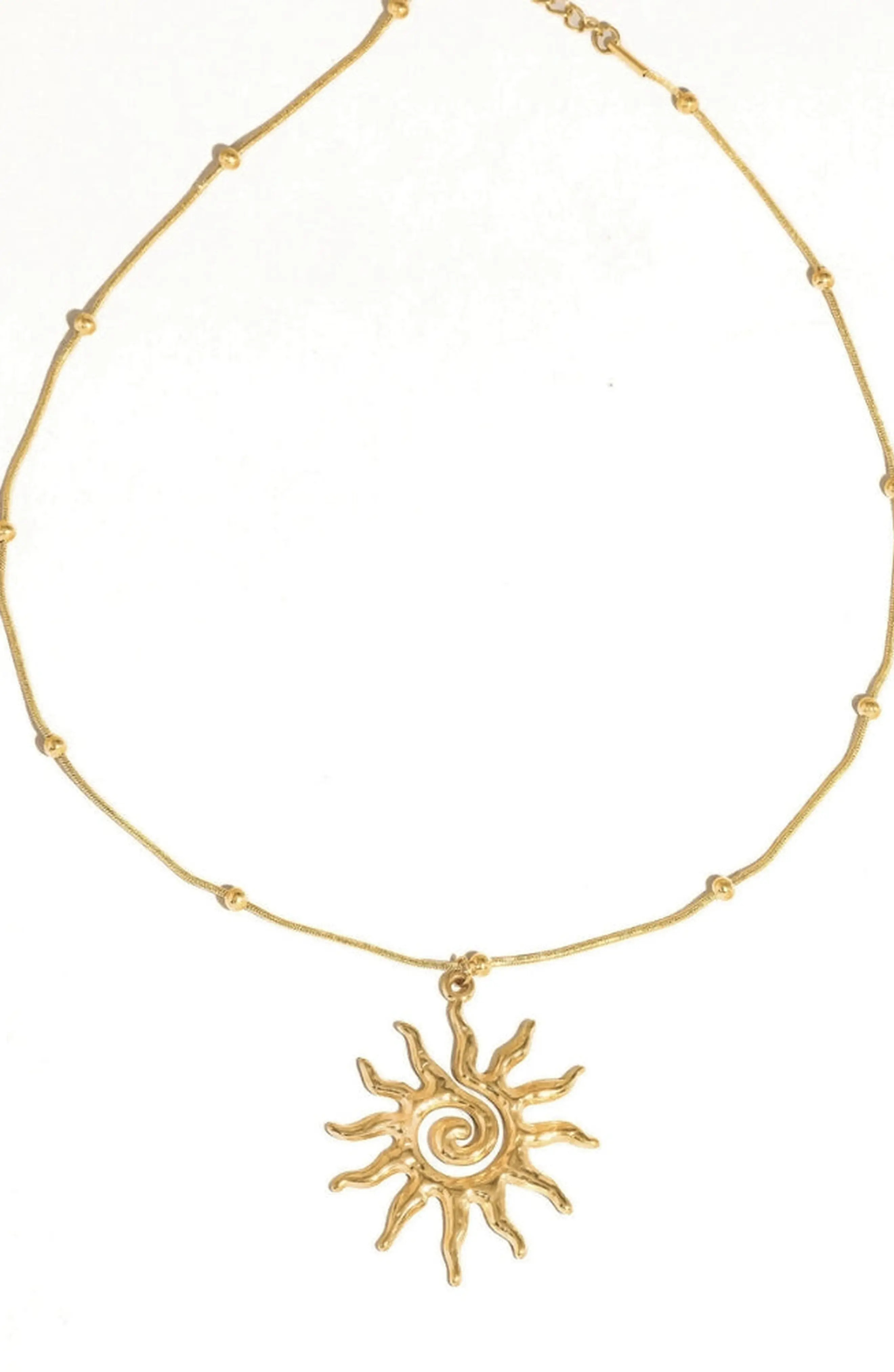 Humanist Beauty Vortex Sun Pendant Necklace (Women) | Nordstrom | Nordstrom