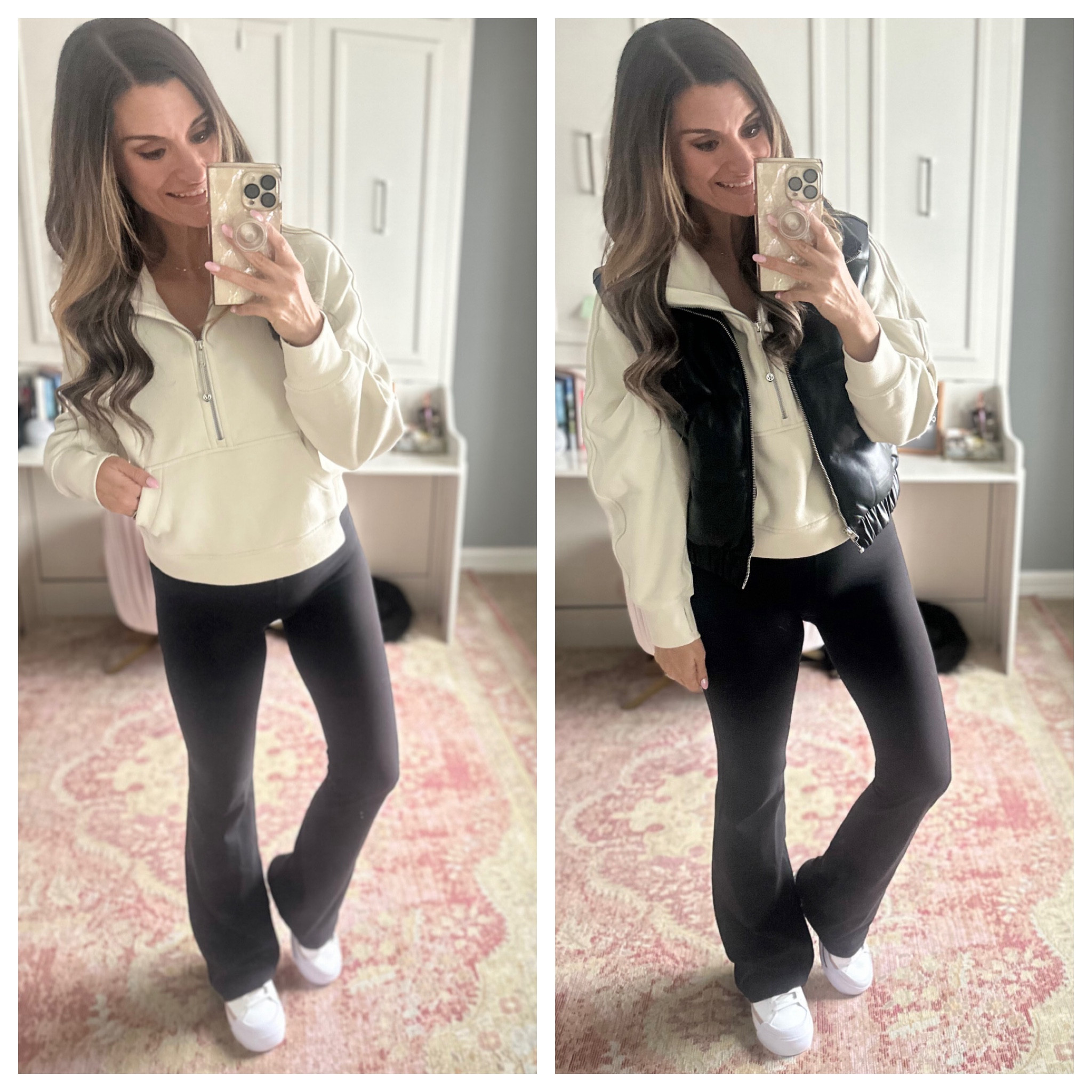 How to style flare leggings 

#LTKfindsunder100 #LTKover40 #LTKstyletip