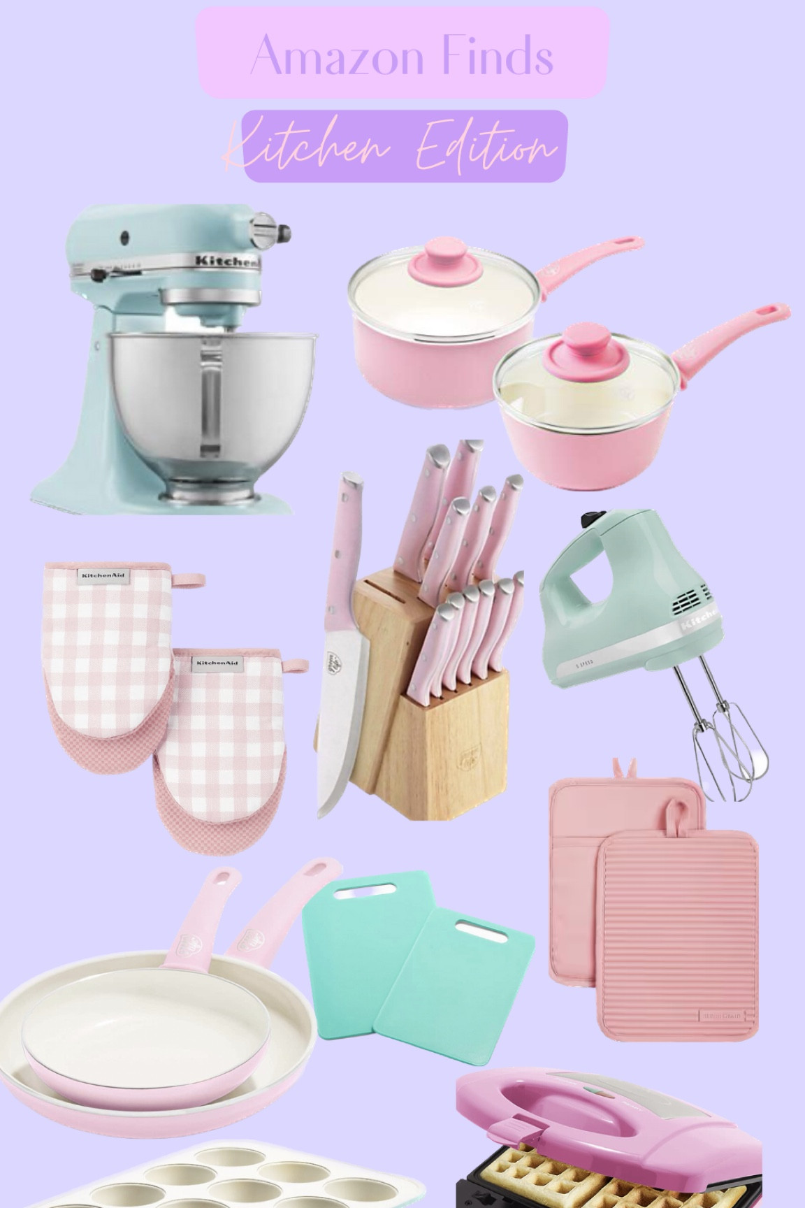 My favorite kitchen finds. For you, your mama or a close friend who loves to bake. I use all of these on a daily basis. ✨🤍🧁🧇💗🥞🤍✨

#LTKhome #LTKunder100 #LTKGiftGuide