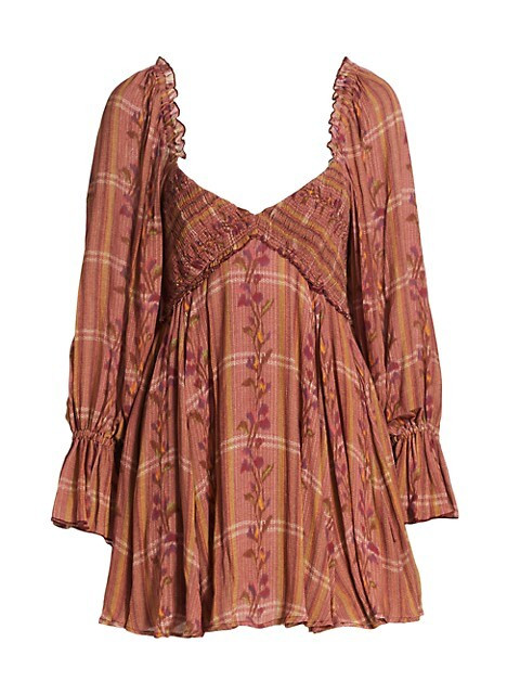 Jackie Plaid Mini Dress | Saks Fifth Avenue